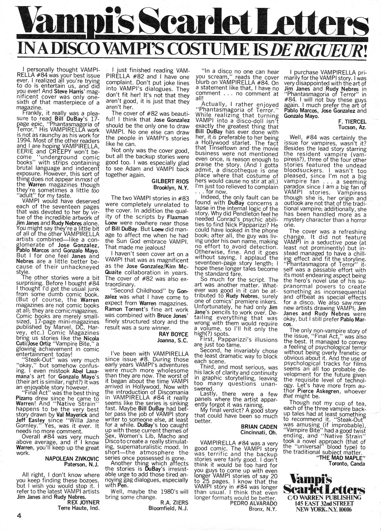 Read online Vampirella (1969) comic -  Issue #86 - 4