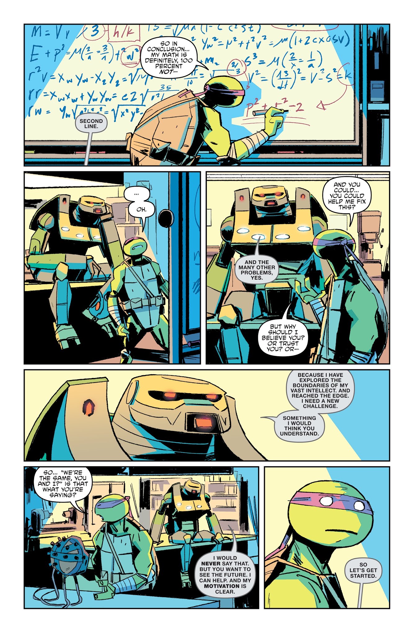 Read online Teenage Mutant Ninja Turtles: Macro-Series comic -  Issue #1 - 22