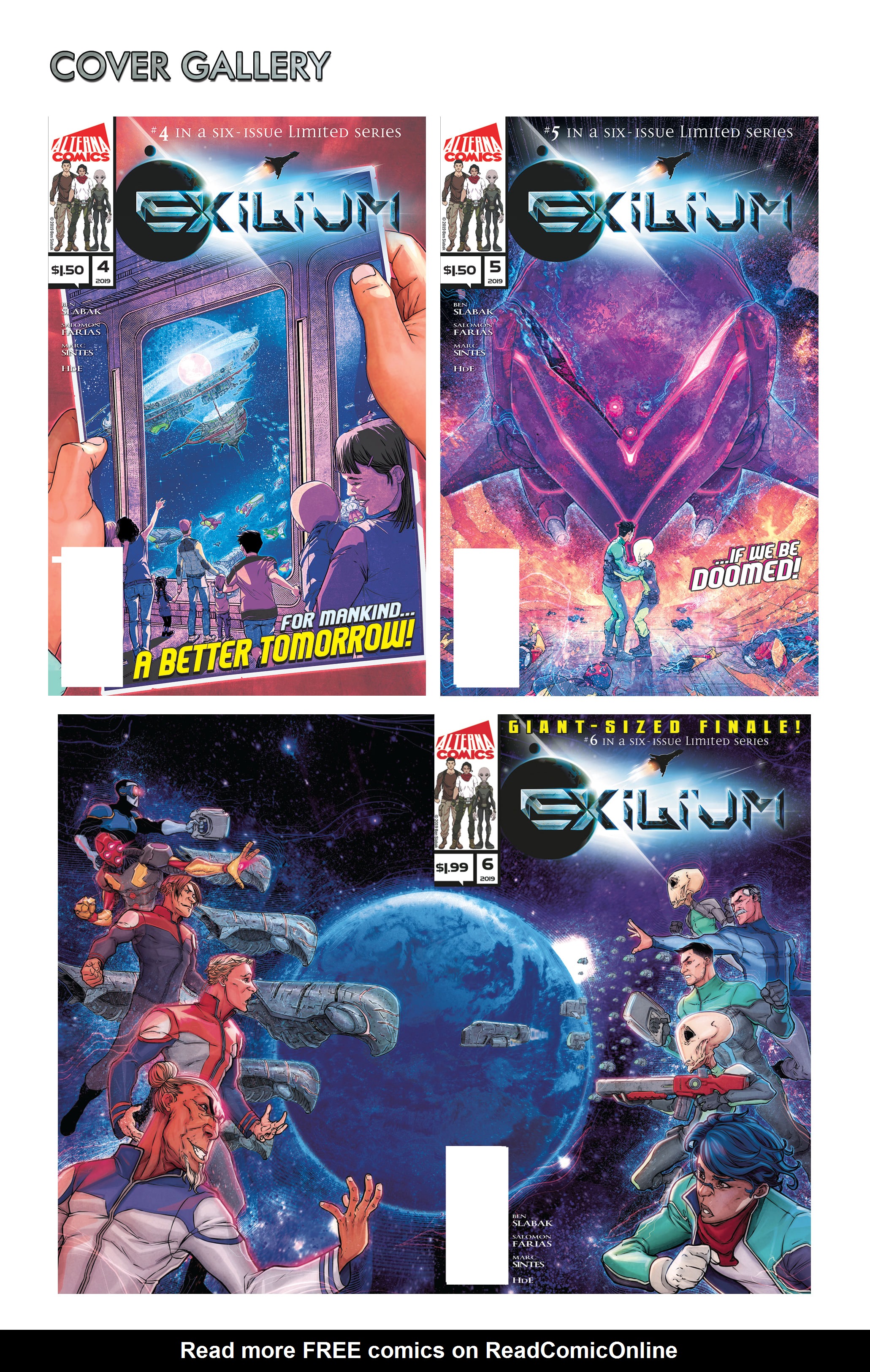 Read online Exilium comic -  Issue #6 - 55