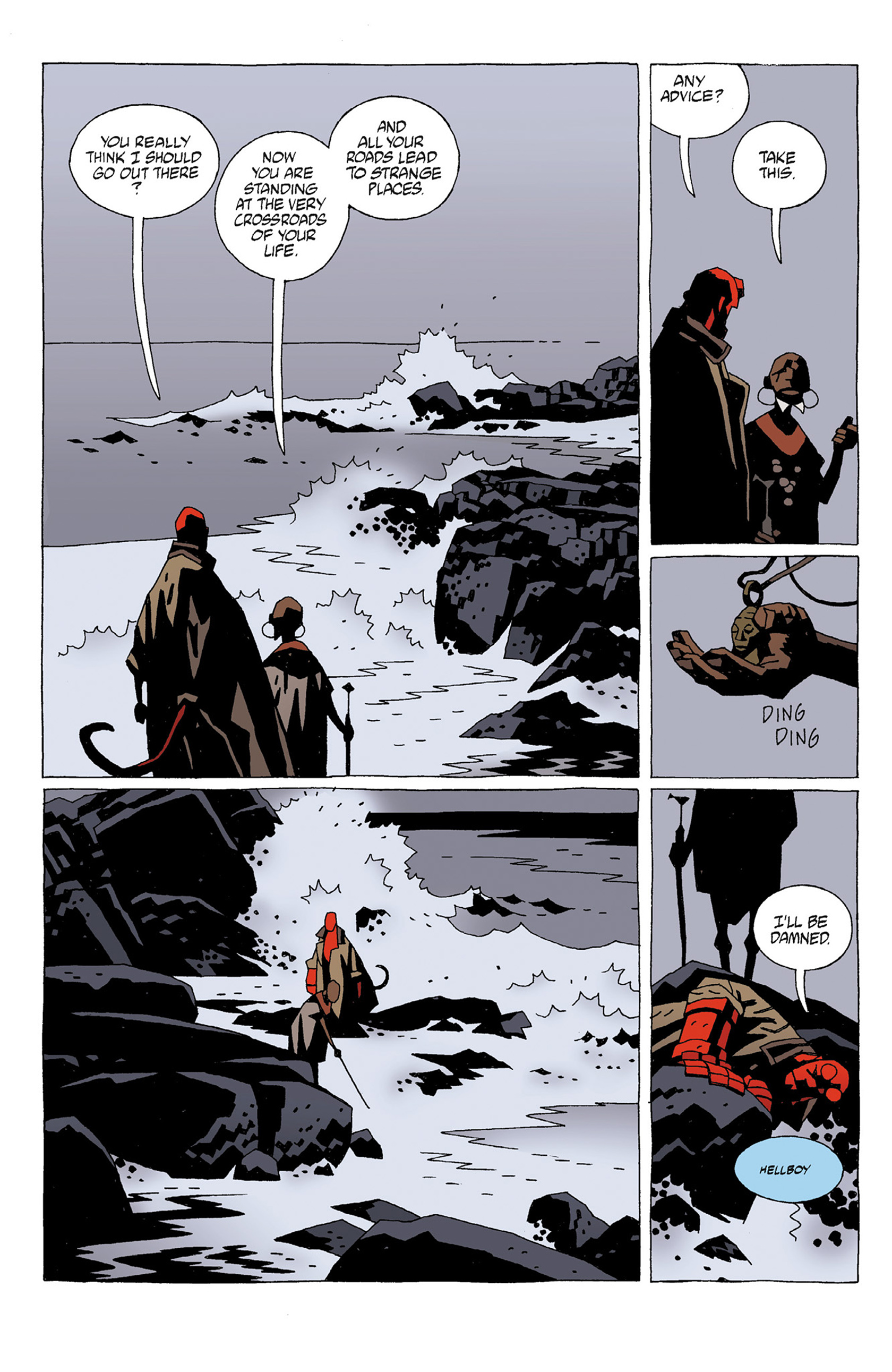 Read online Hellboy: Strange Places comic -  Issue # TPB - 18