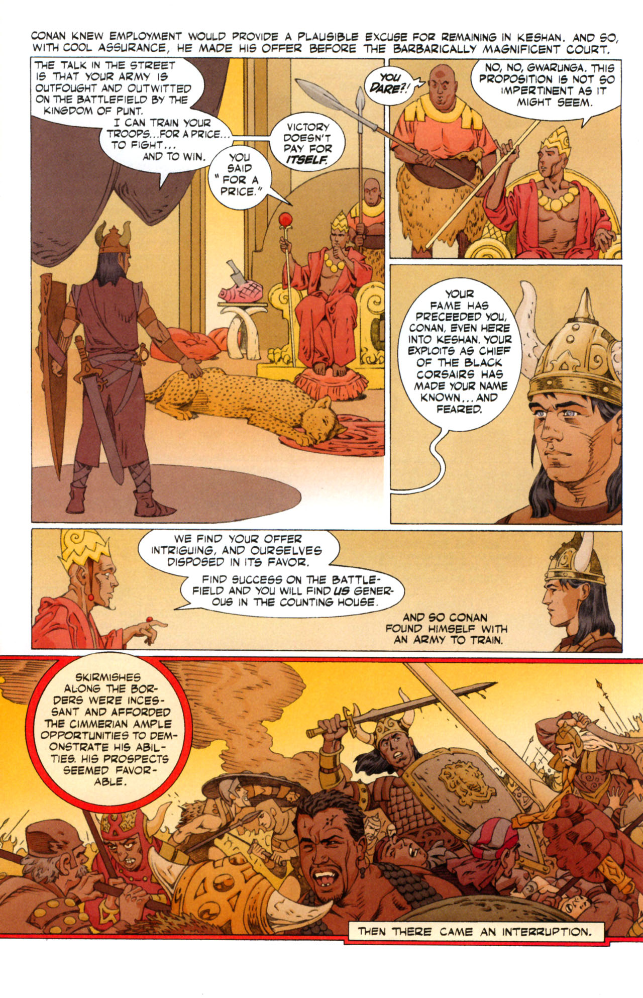 Read online Conan and the Jewels of Gwahlur comic -  Issue #1 - 7