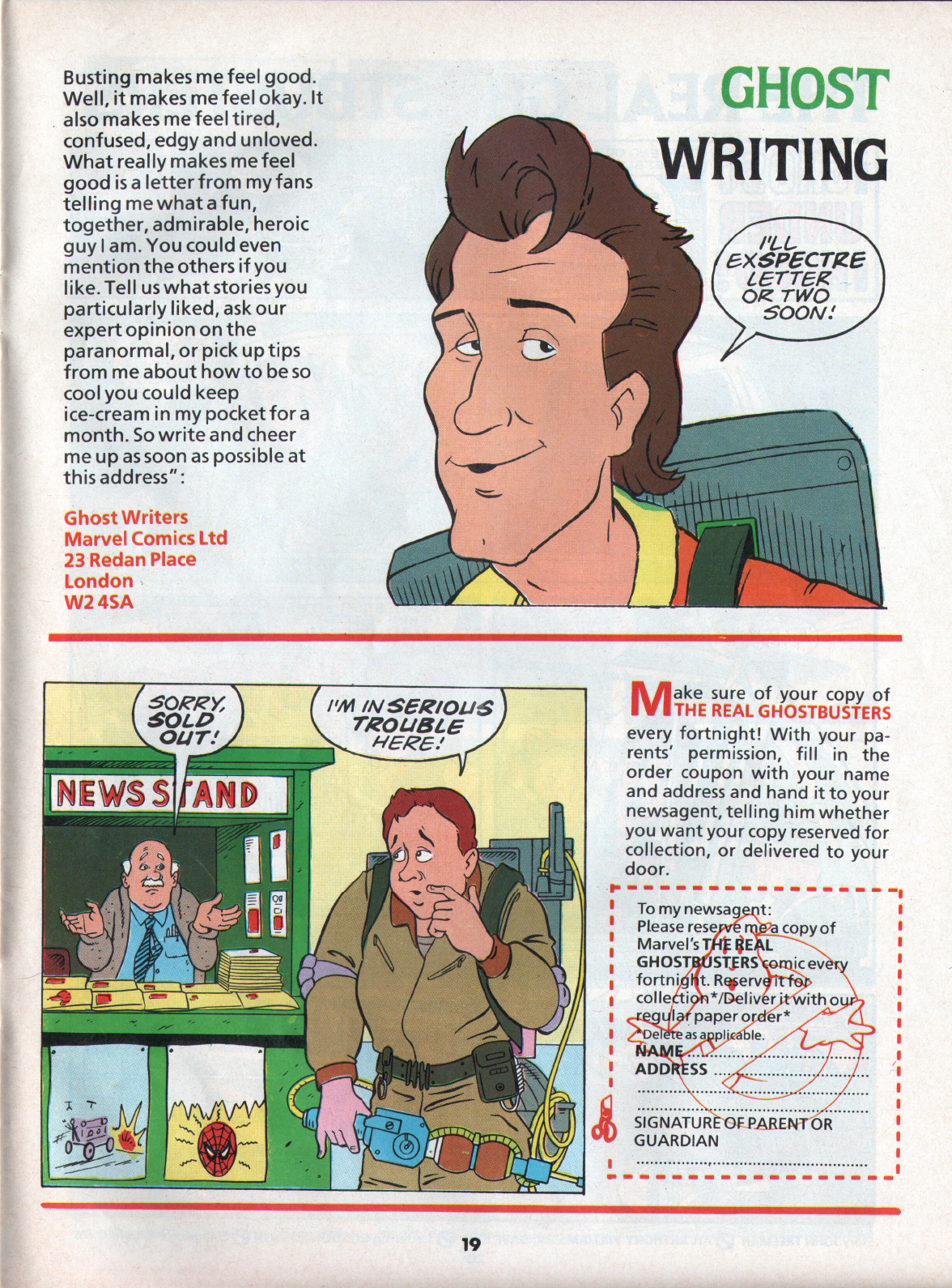 Read online The Real Ghostbusters comic -  Issue #1 - 19