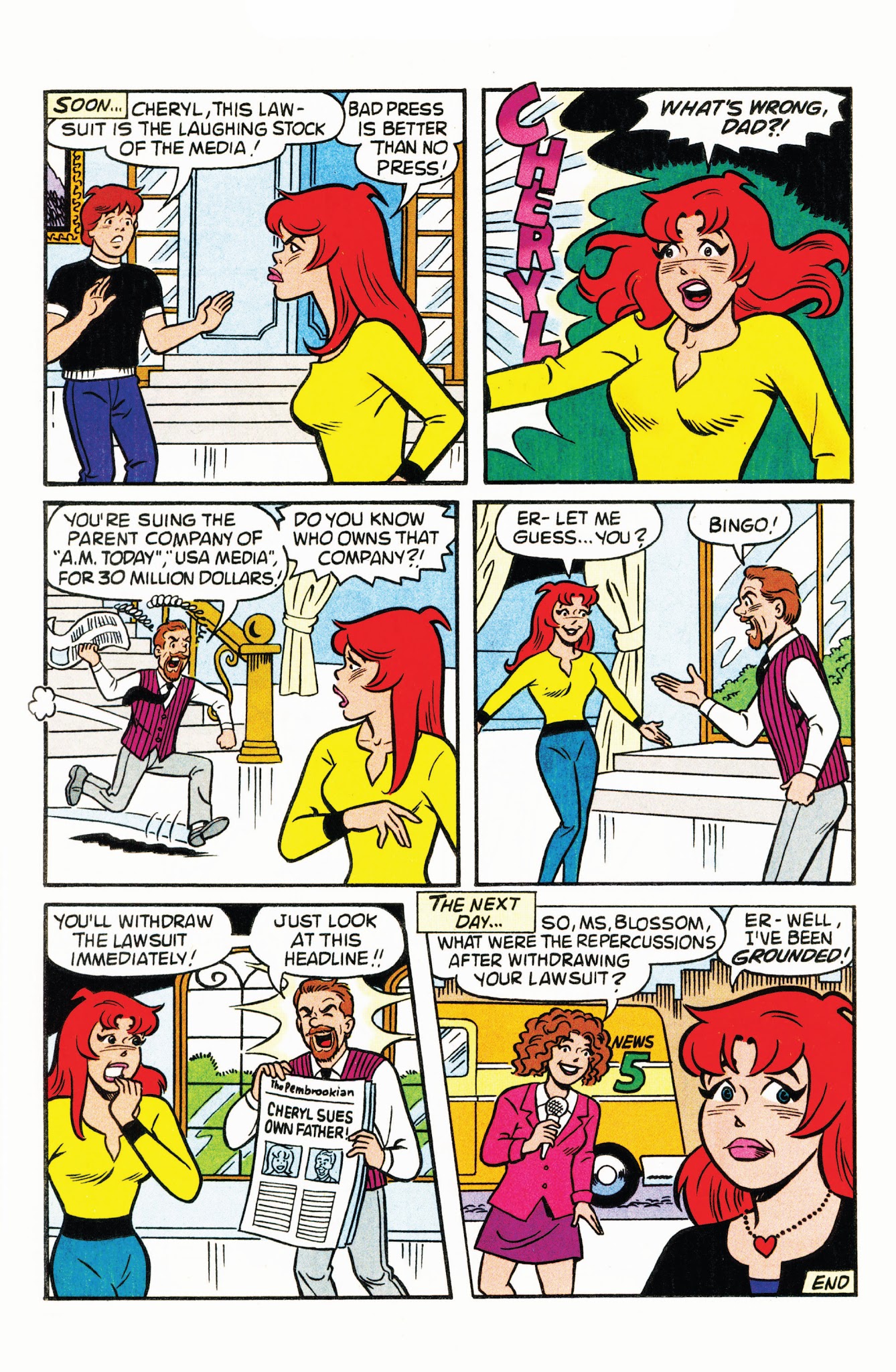 Read online Cheryl Blossom comic -  Issue #13 - 18