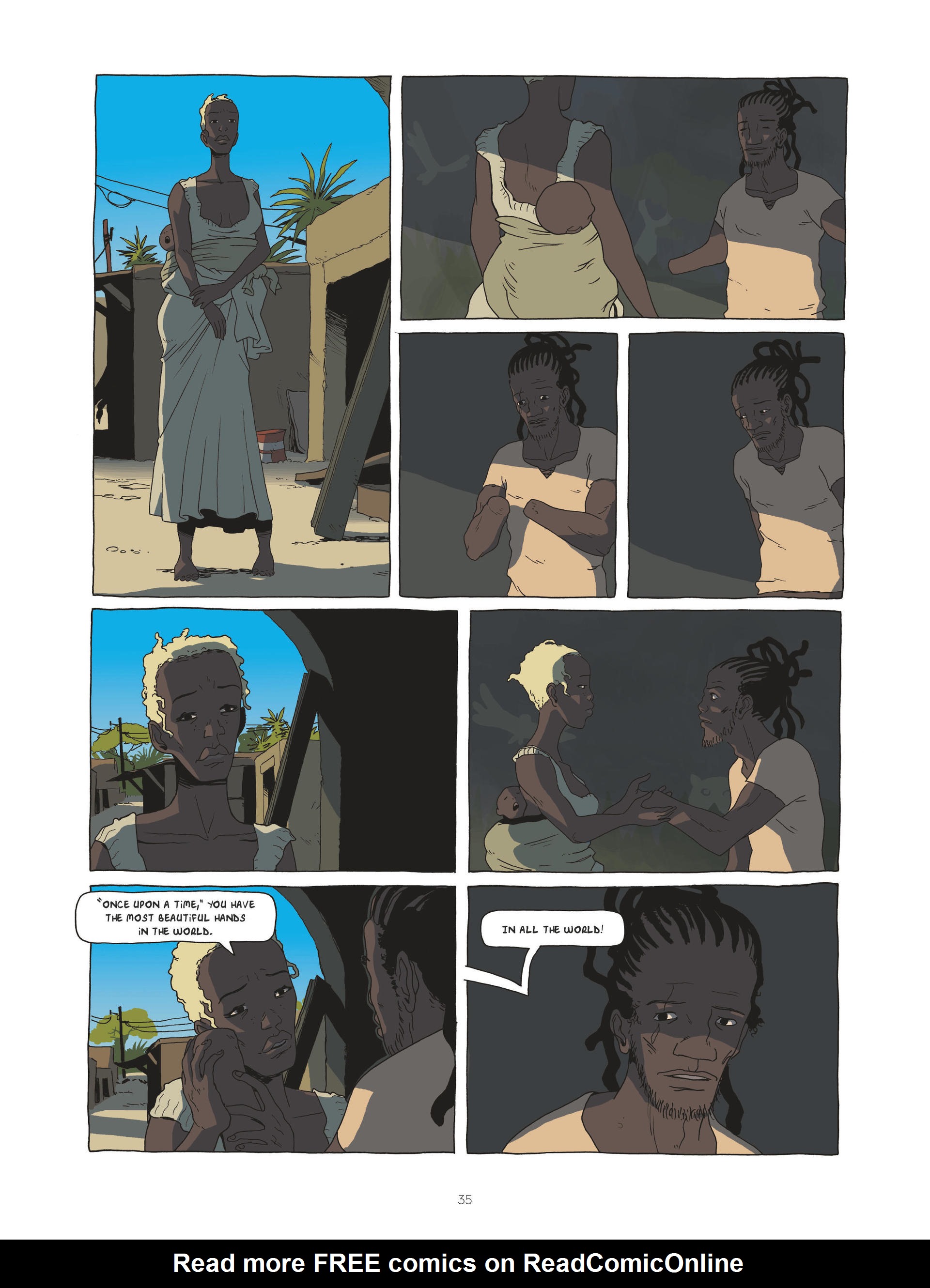 Read online Zidrou-Beuchot's African Trilogy comic -  Issue # TPB 1 - 35