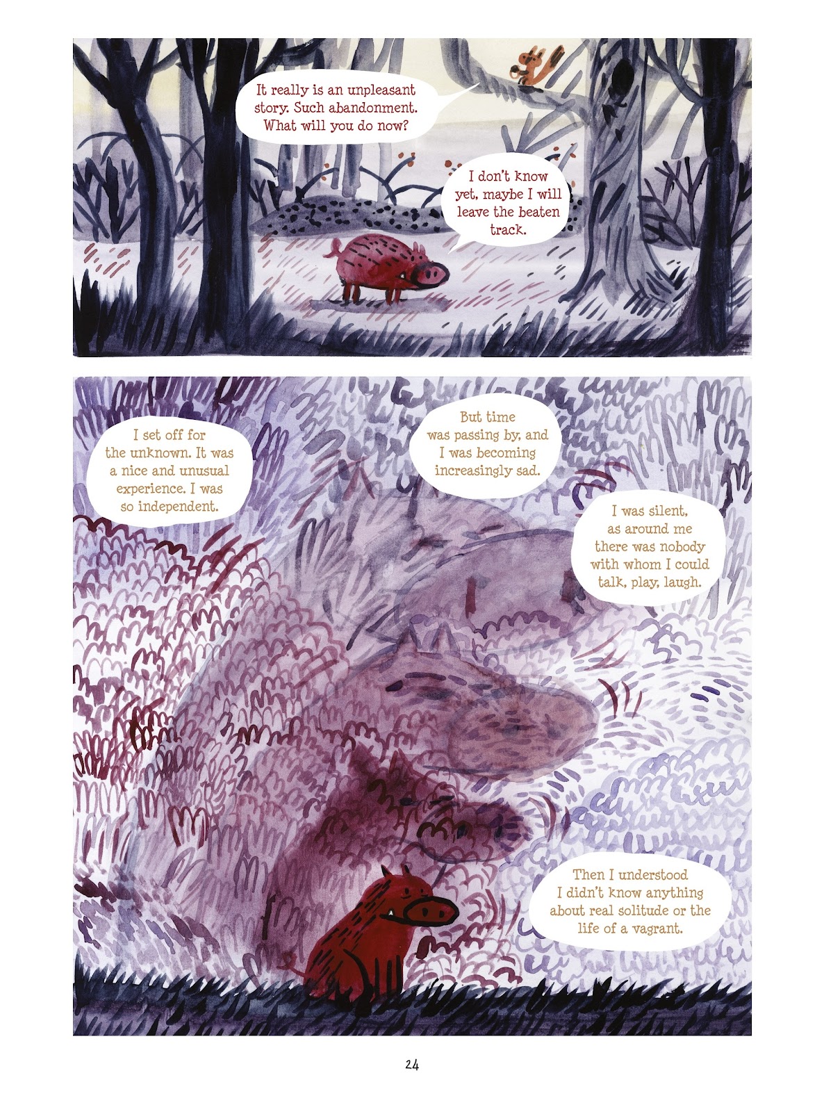 Read online Tiny Fox and Great Boar comic -  Issue #4 - 24