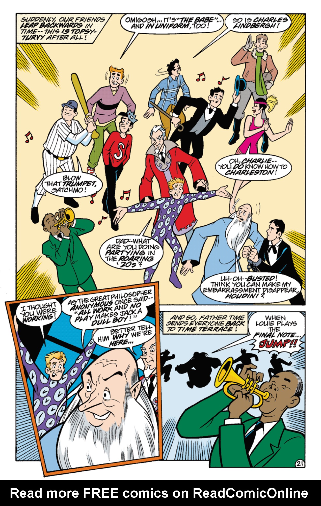 Read online Archie's Weird Mysteries comic -  Issue #20 - 24