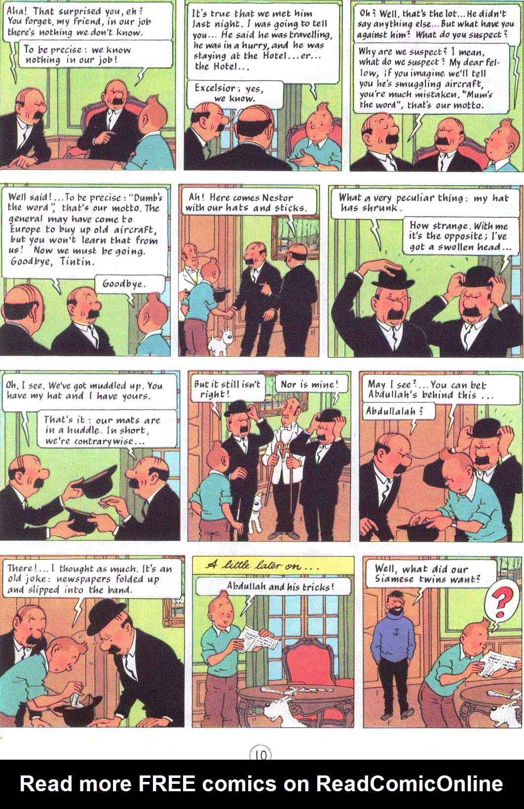 Read online The Adventures of Tintin comic -  Issue #19 - 12