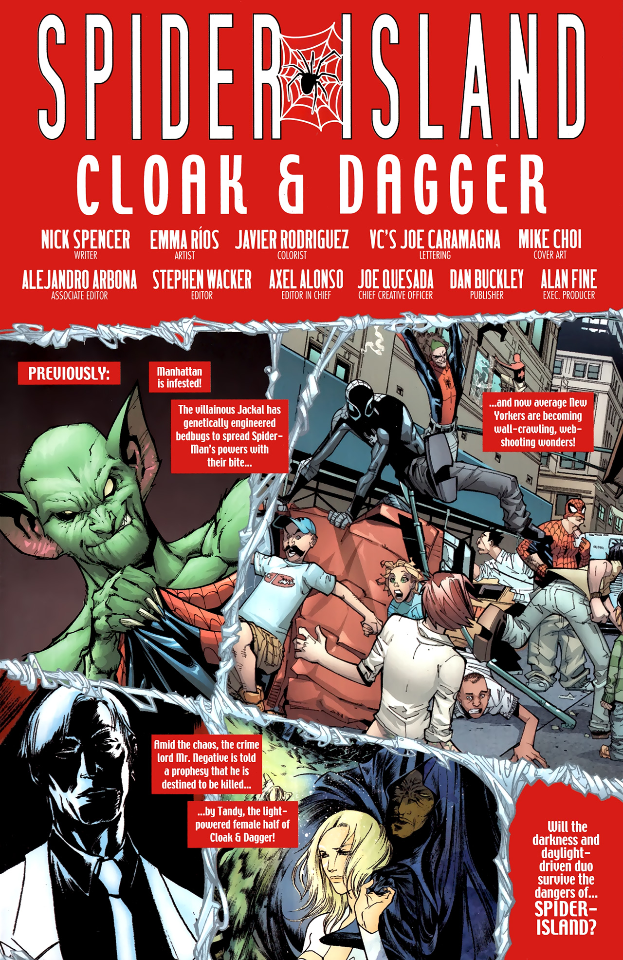Read online Spider-Island: Cloak & Dagger comic -  Issue #2 - 2