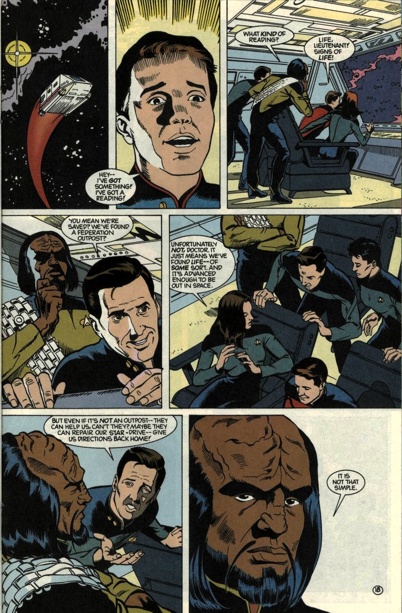 Read online Star Trek: The Next Generation (1989) comic -  Issue #21 - 19