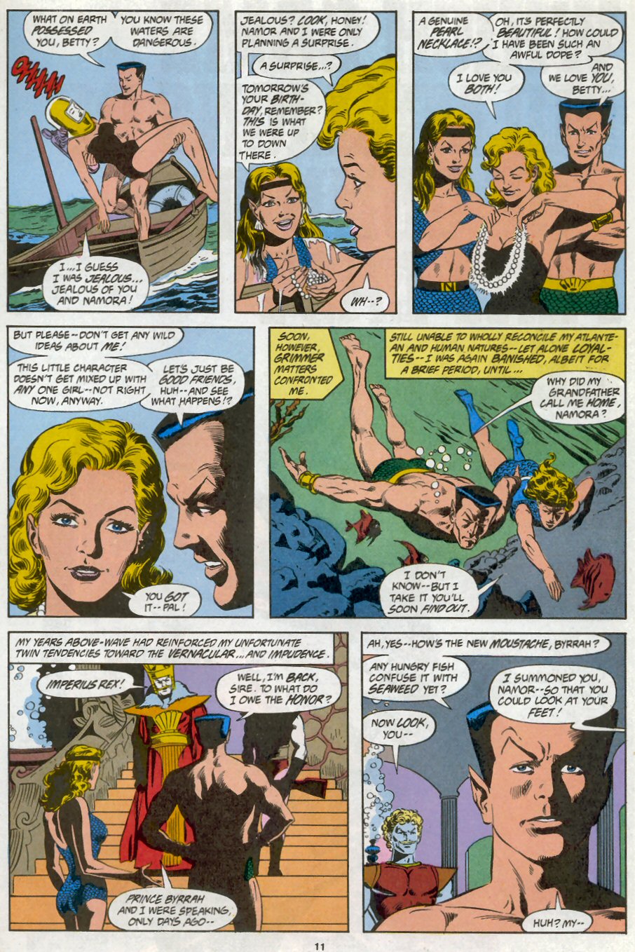 Read online Saga of the Sub-Mariner comic -  Issue #6 - 9