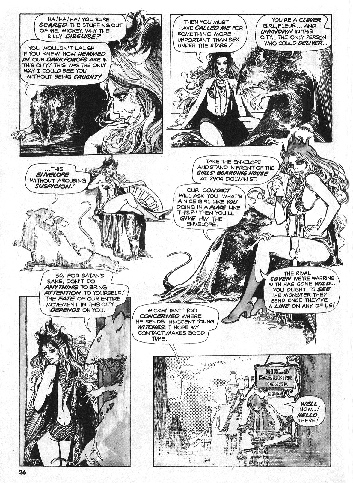 Read online Vampirella (1969) comic -  Issue #35 - 26