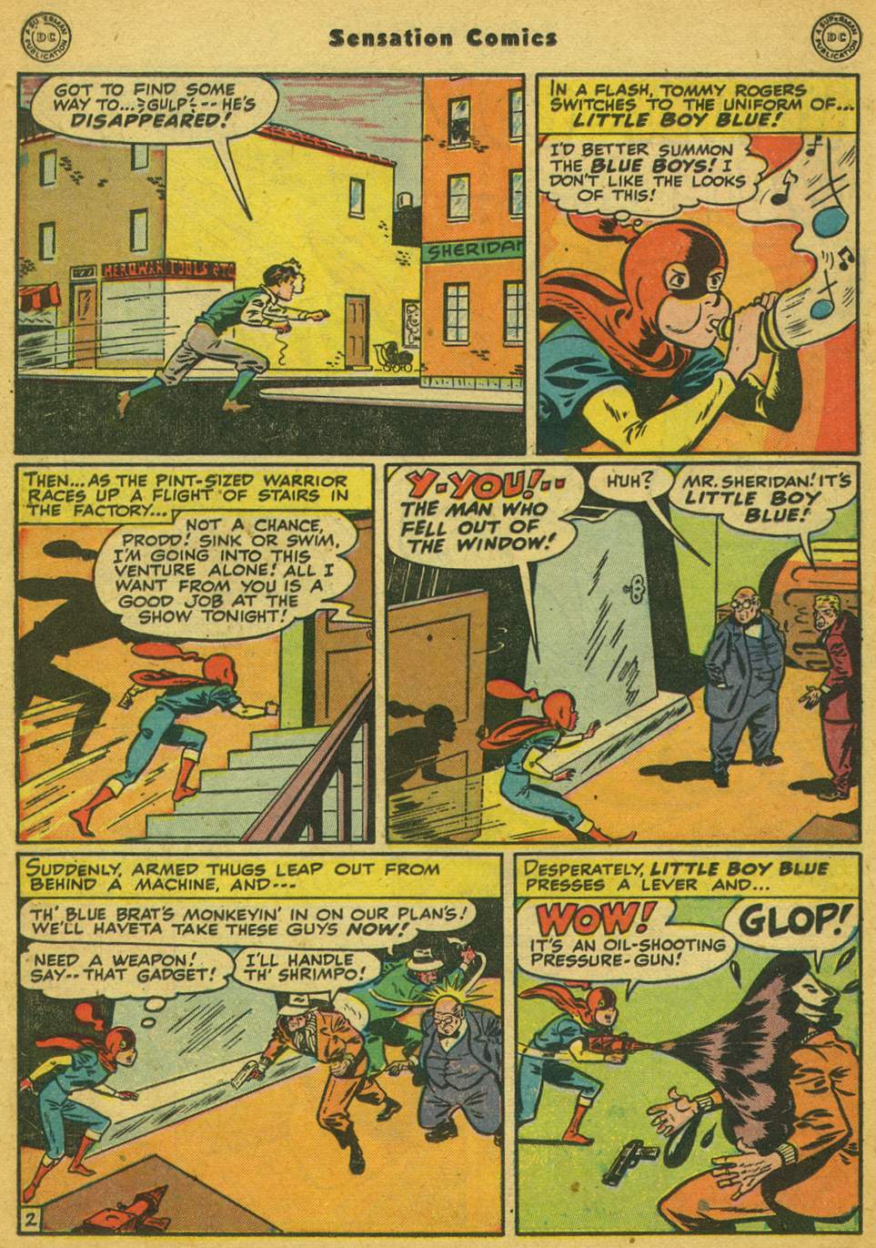 Read online Sensation (Mystery) Comics comic -  Issue #80 - 17