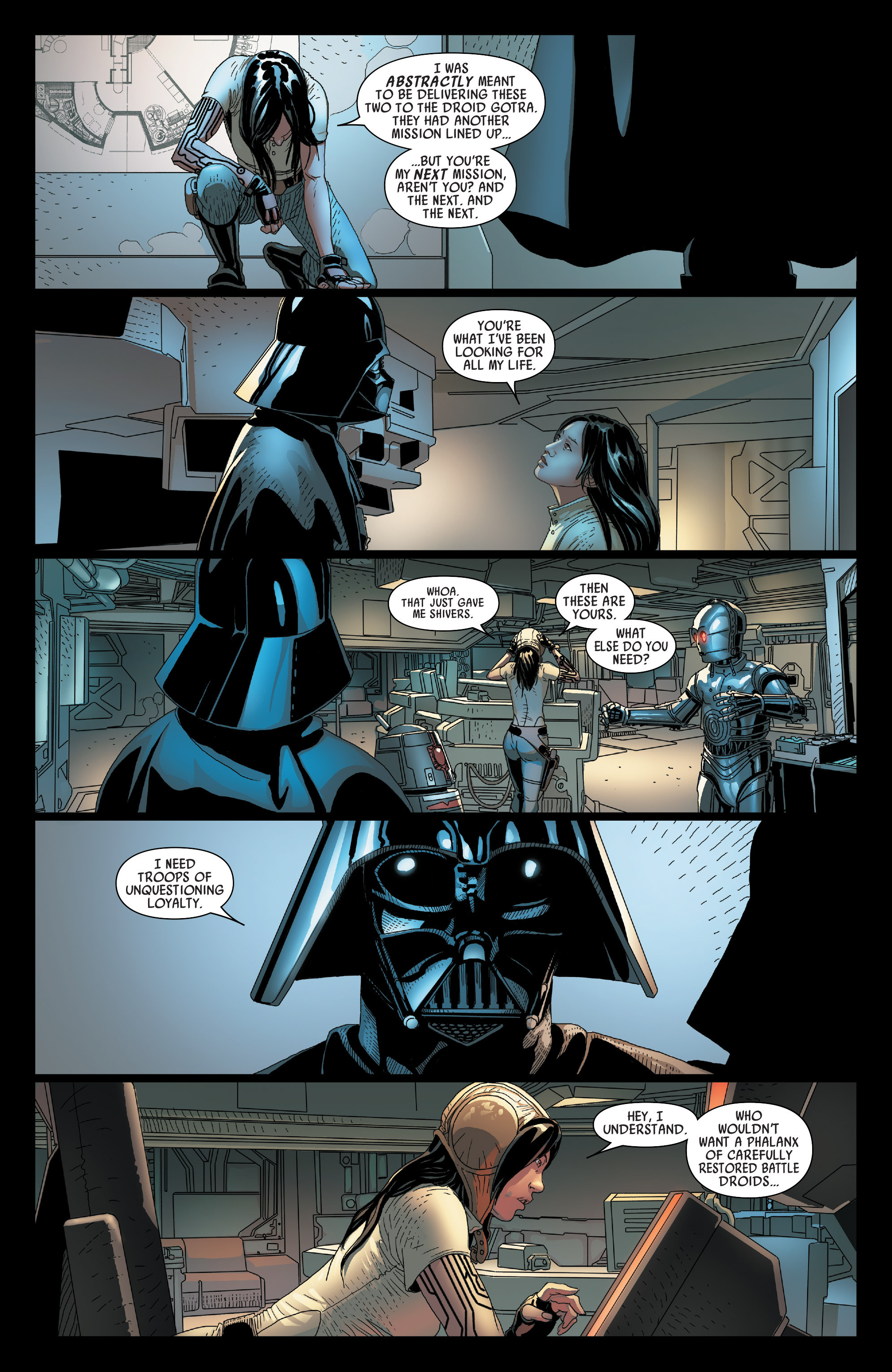 Read online Darth Vader comic -  Issue #3 - 22