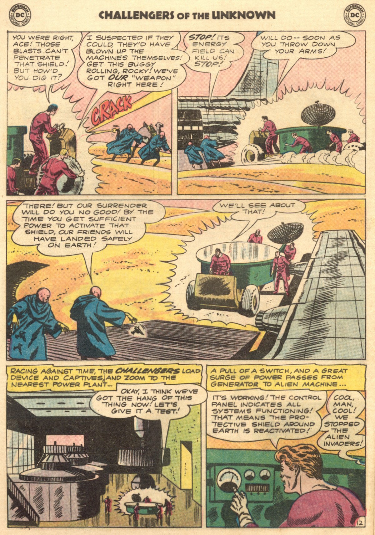 Read online Challengers of the Unknown (1958) comic -  Issue #29 - 16