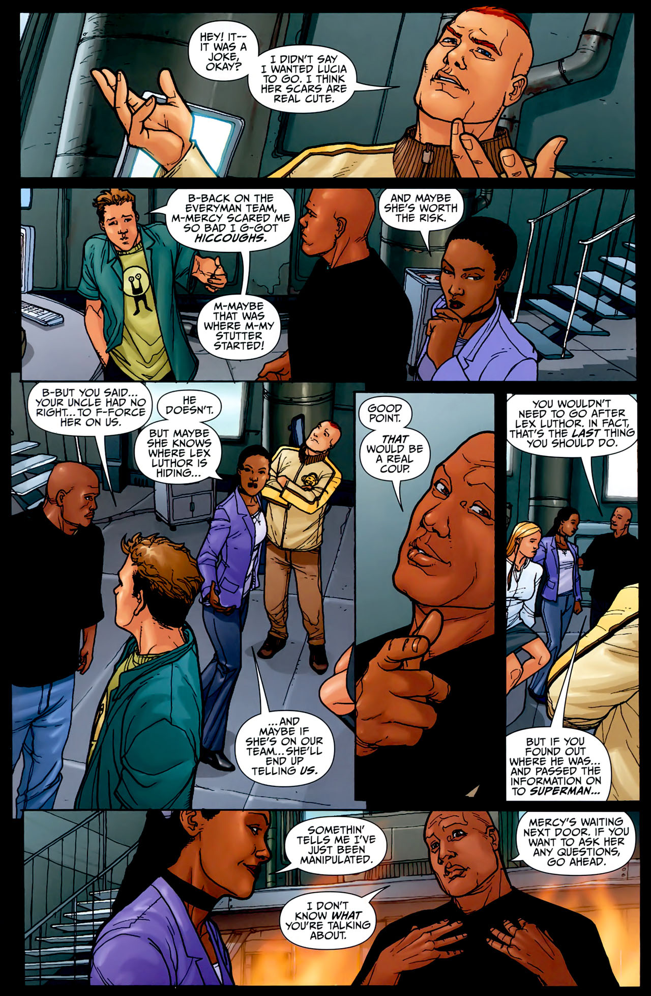 Read online Infinity Inc. (2007) comic -  Issue #8 - 9