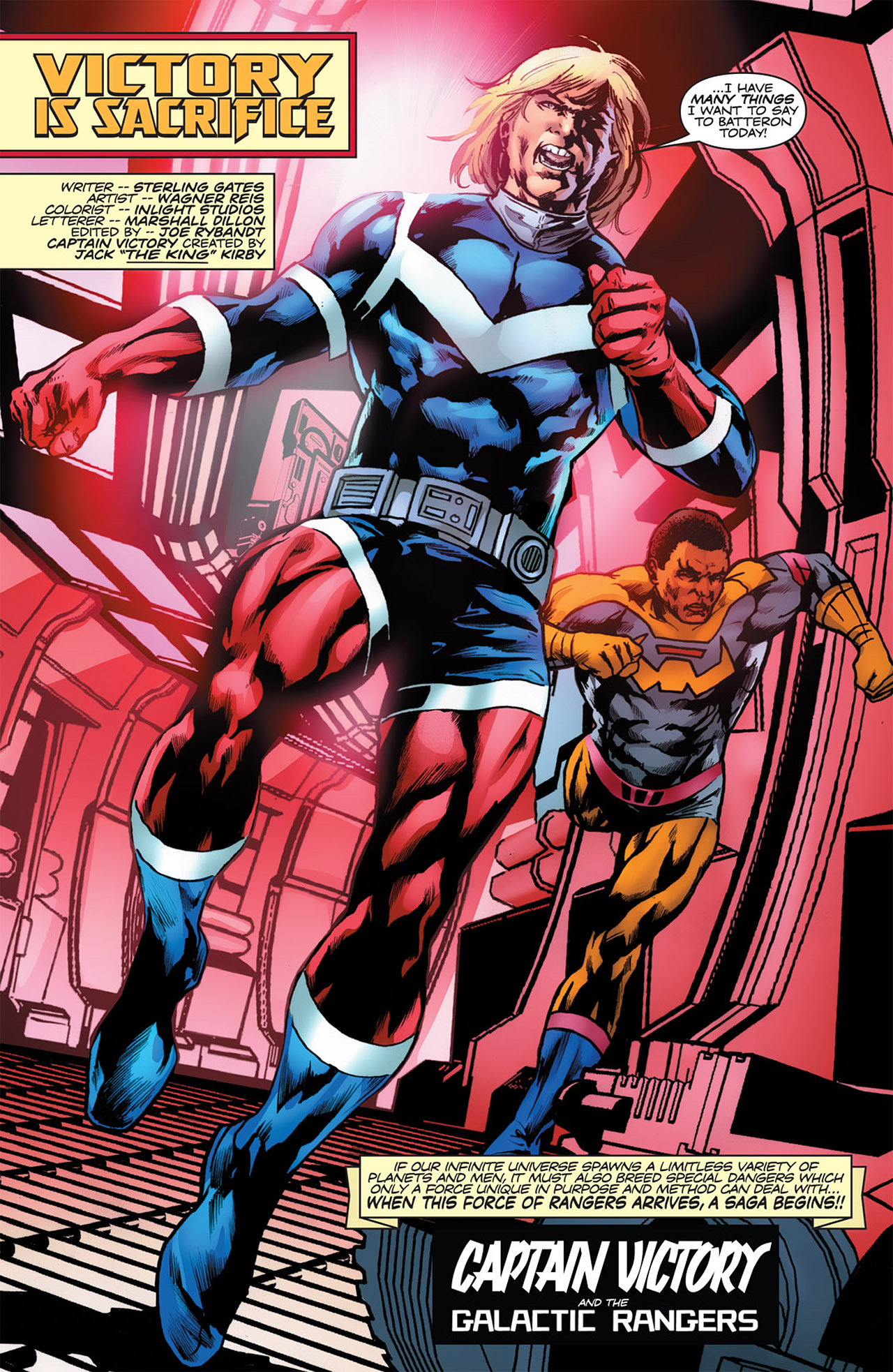 Read online Kirby: Genesis - Captain Victory comic -  Issue #1 - 9