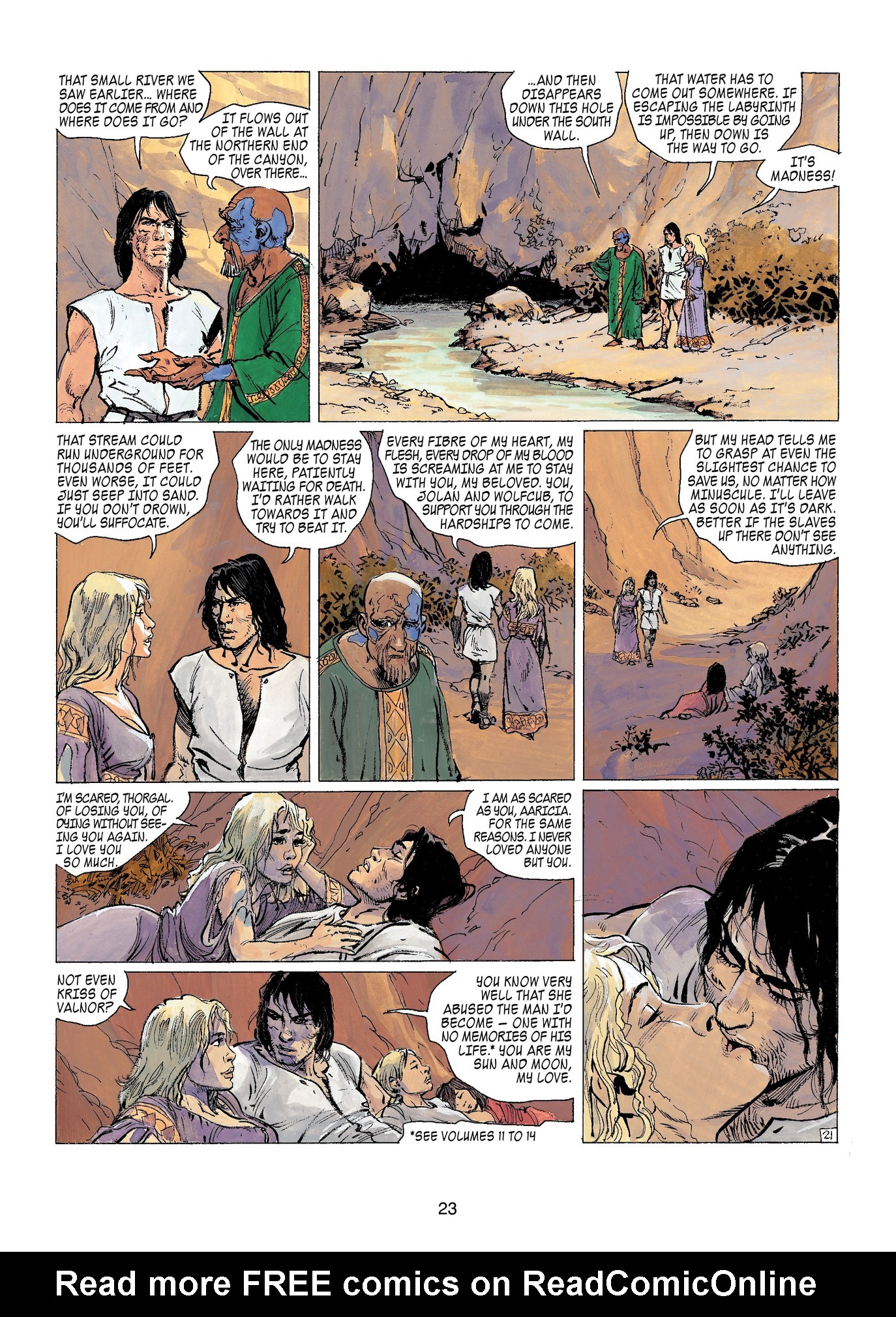 Read online Thorgal comic -  Issue #17 - 23