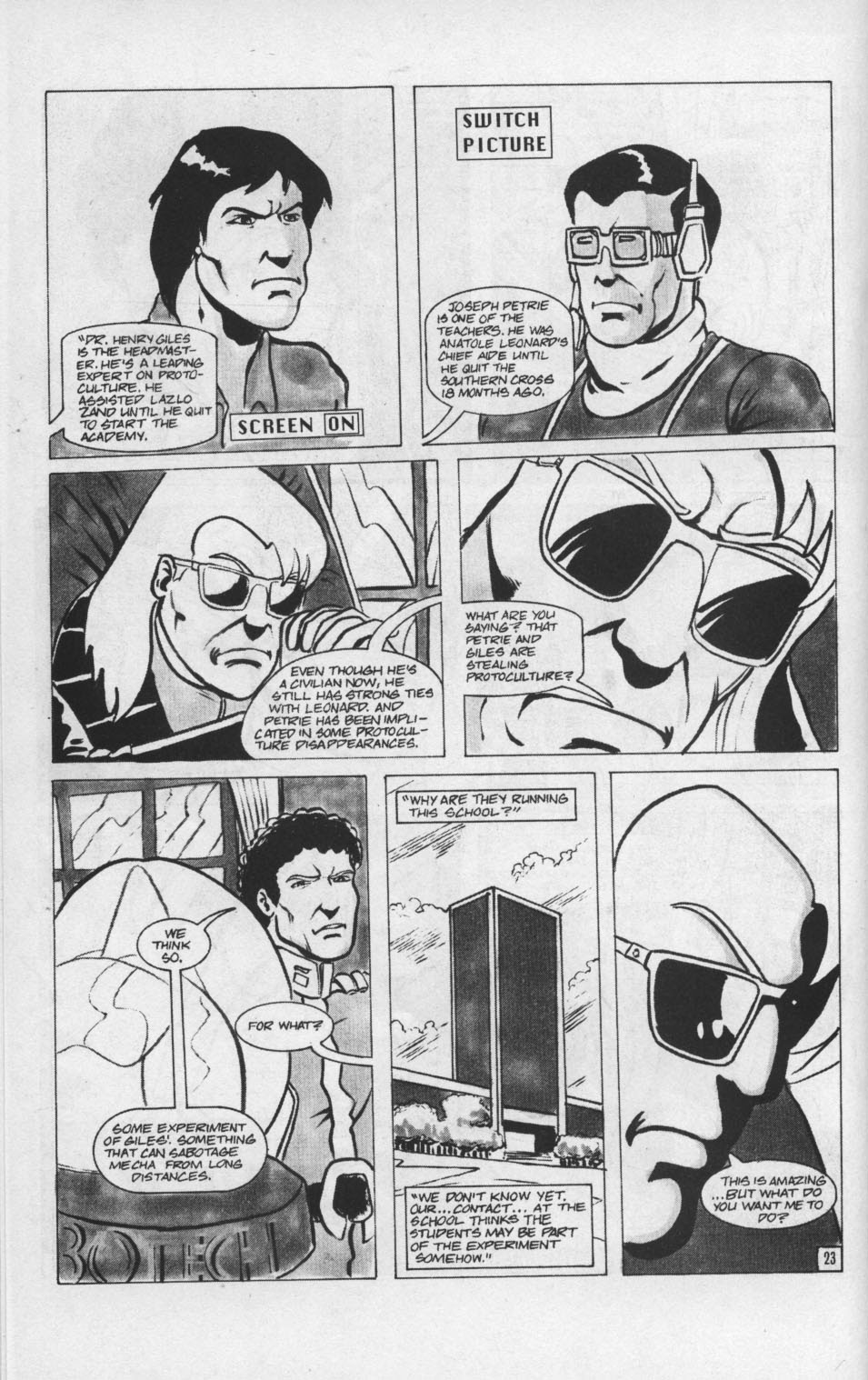 Read online Robotech II: The Sentinels - CyberPirates comic -  Issue #2 - 25