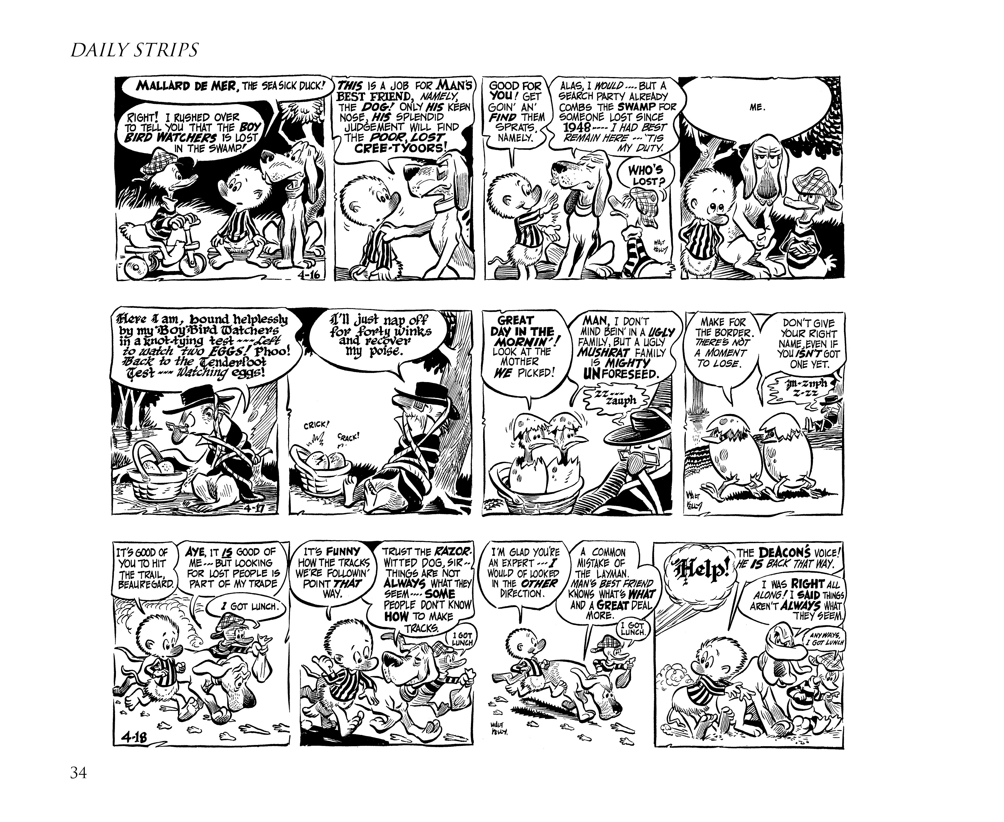 Read online Pogo by Walt Kelly: The Complete Syndicated Comic Strips comic -  Issue # TPB 2 (Part 1) - 52