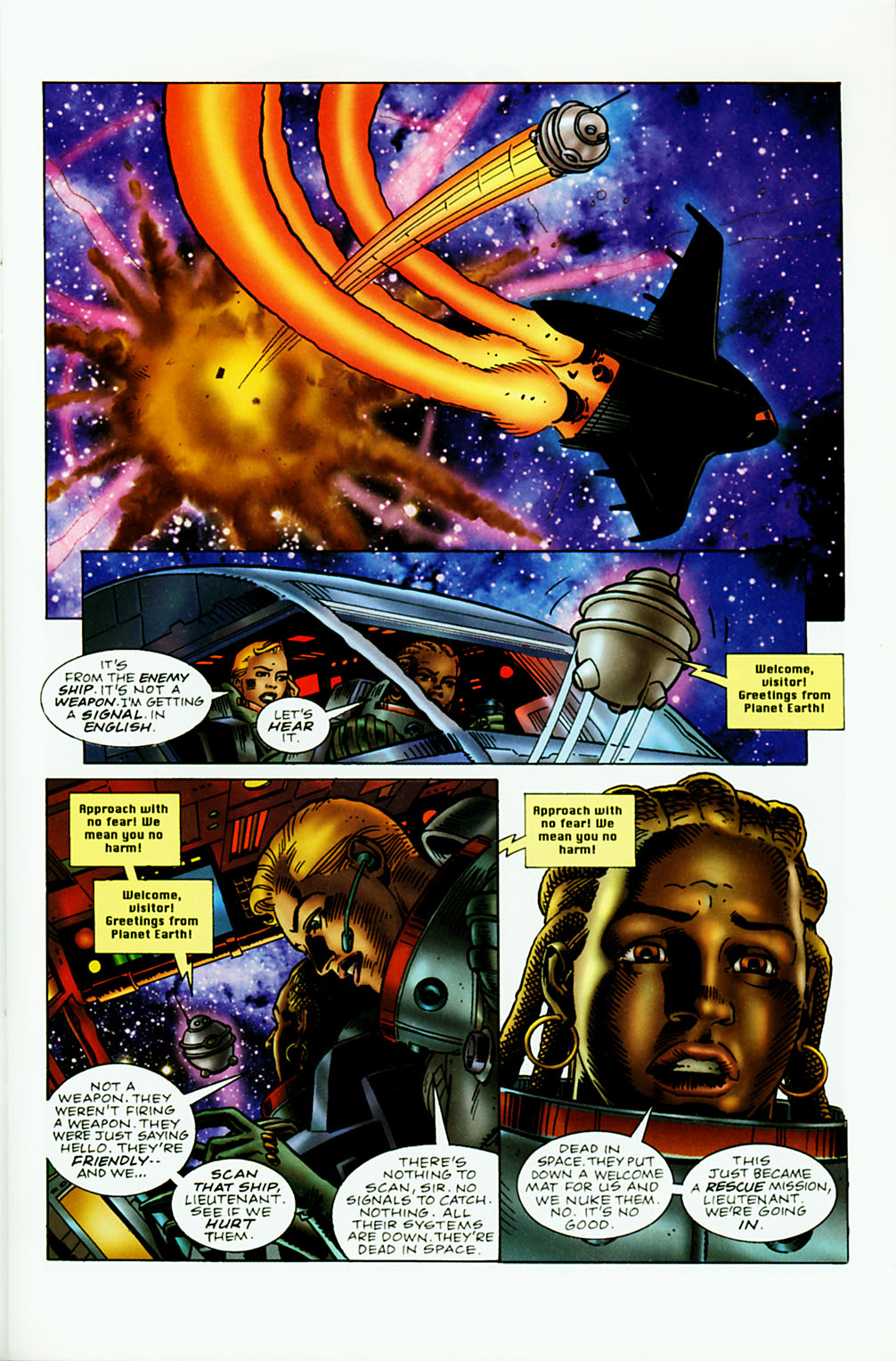 Read online Martha Washington Stranded in Space comic -  Issue # Full - 9