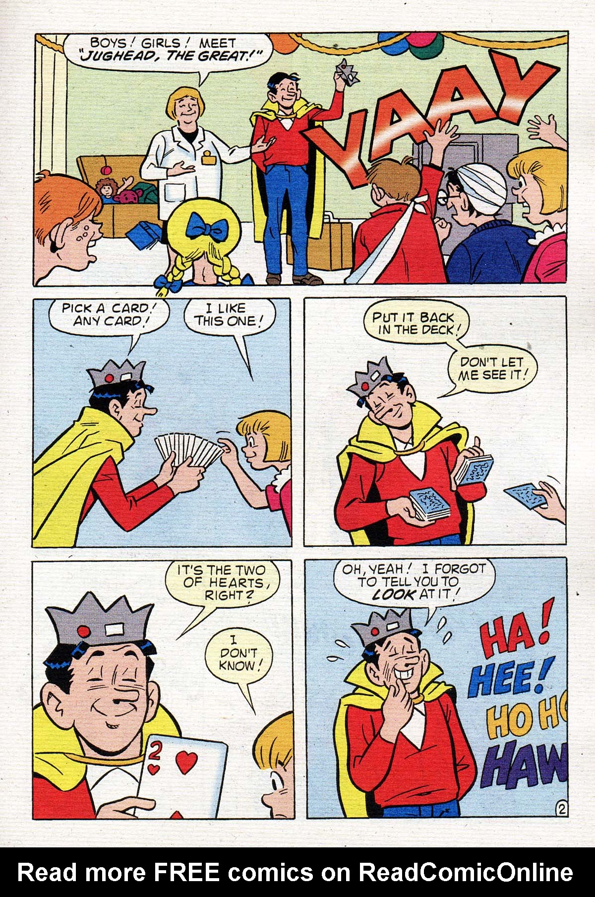Read online Jughead's Double Digest Magazine comic -  Issue #93 - 113