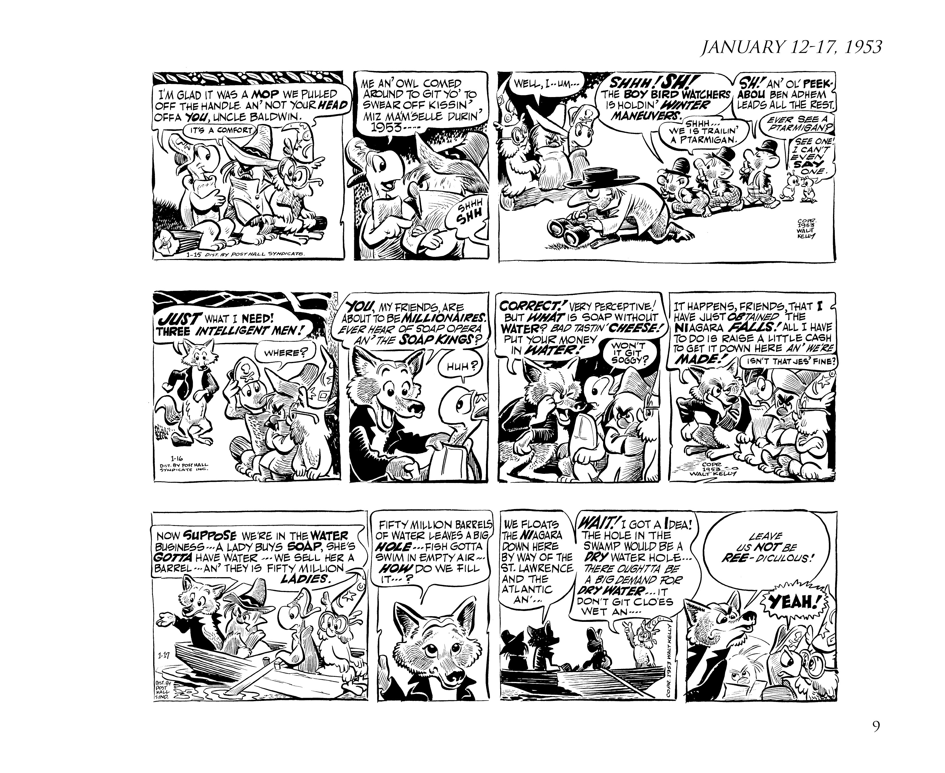 Read online Pogo by Walt Kelly: The Complete Syndicated Comic Strips comic -  Issue # TPB 3 (Part 1) - 21