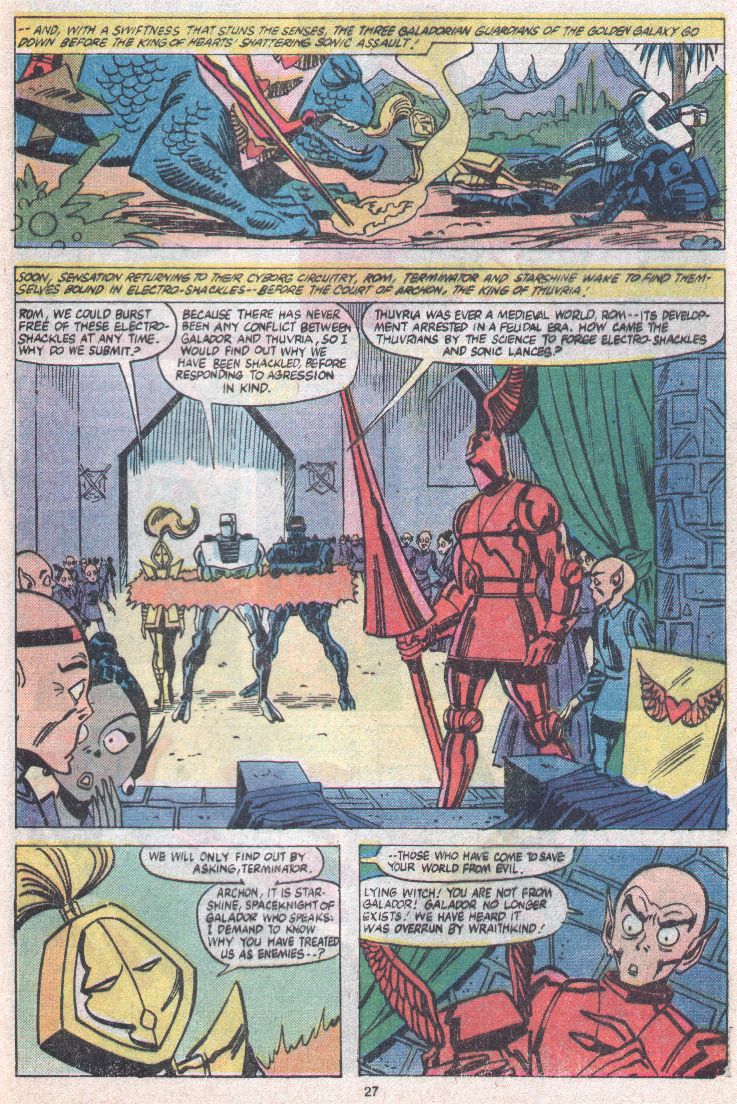 Read online ROM (1979) comic -  Issue #19 - 21