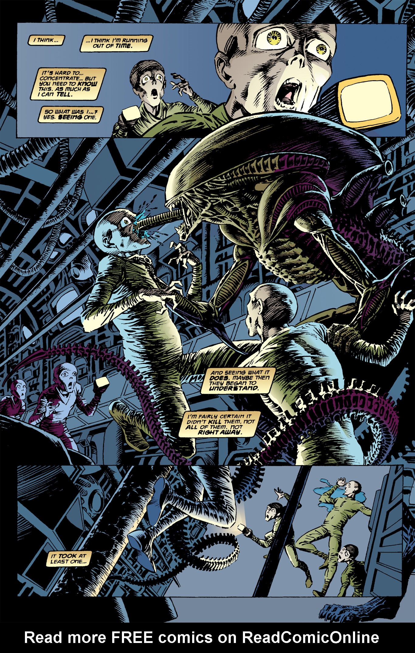Read online Aliens: Incubation/Lucky/Taste comic -  Issue # Full - 10