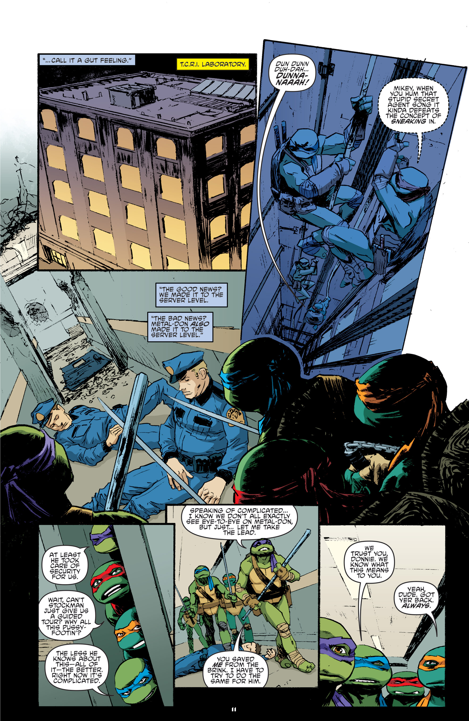 Read online Teenage Mutant Ninja Turtles Universe comic -  Issue #8 - 13