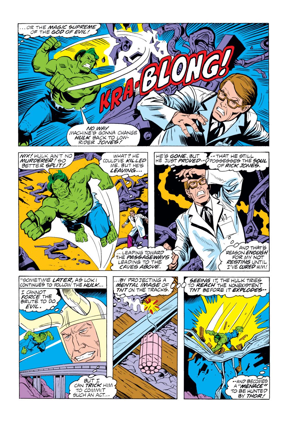 What If? (1977) issue 12 - Rick Jones had become the Hulk - Page 10