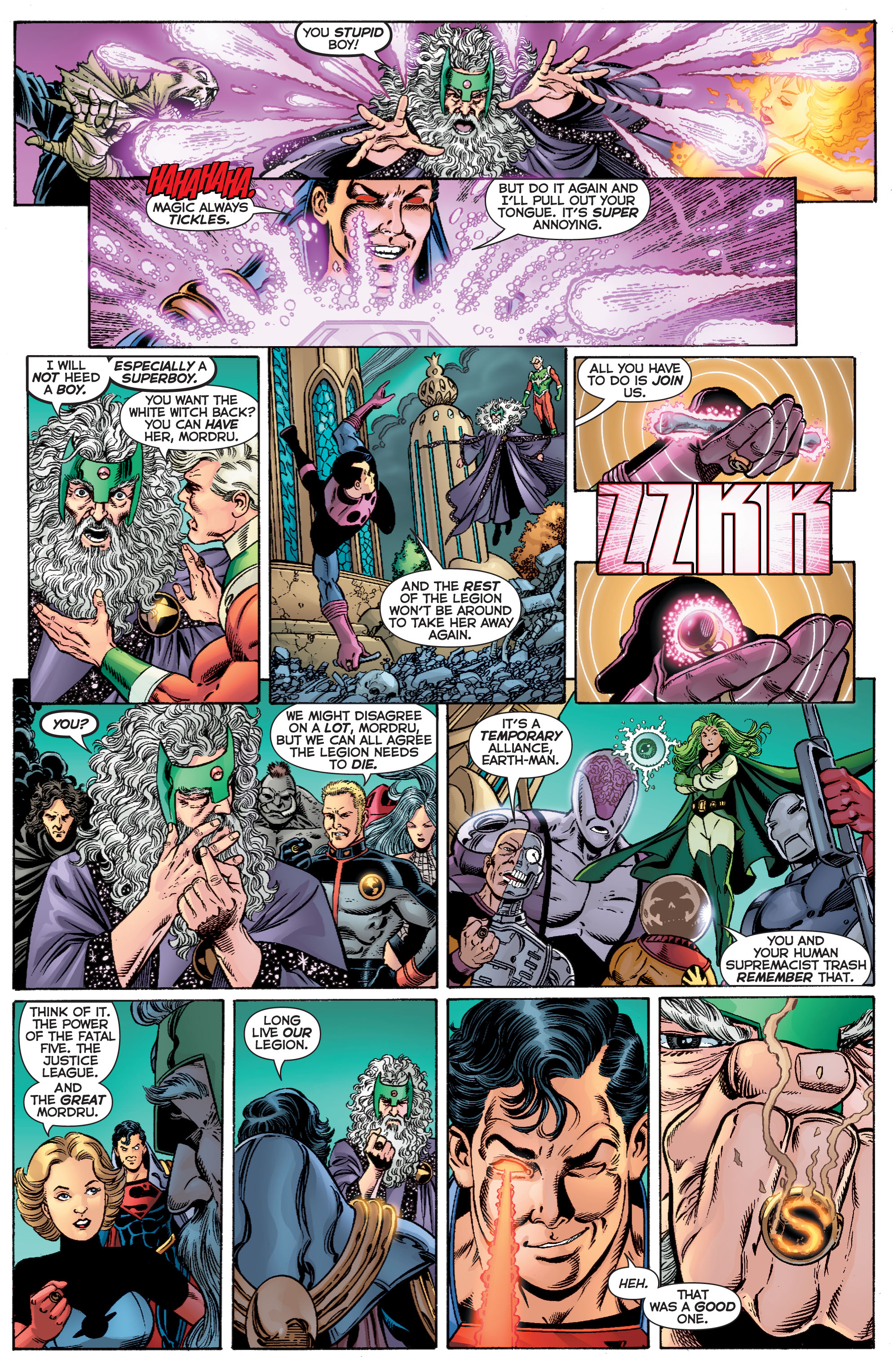 Read online Final Crisis: Legion of Three Worlds comic -  Issue #2 - 21