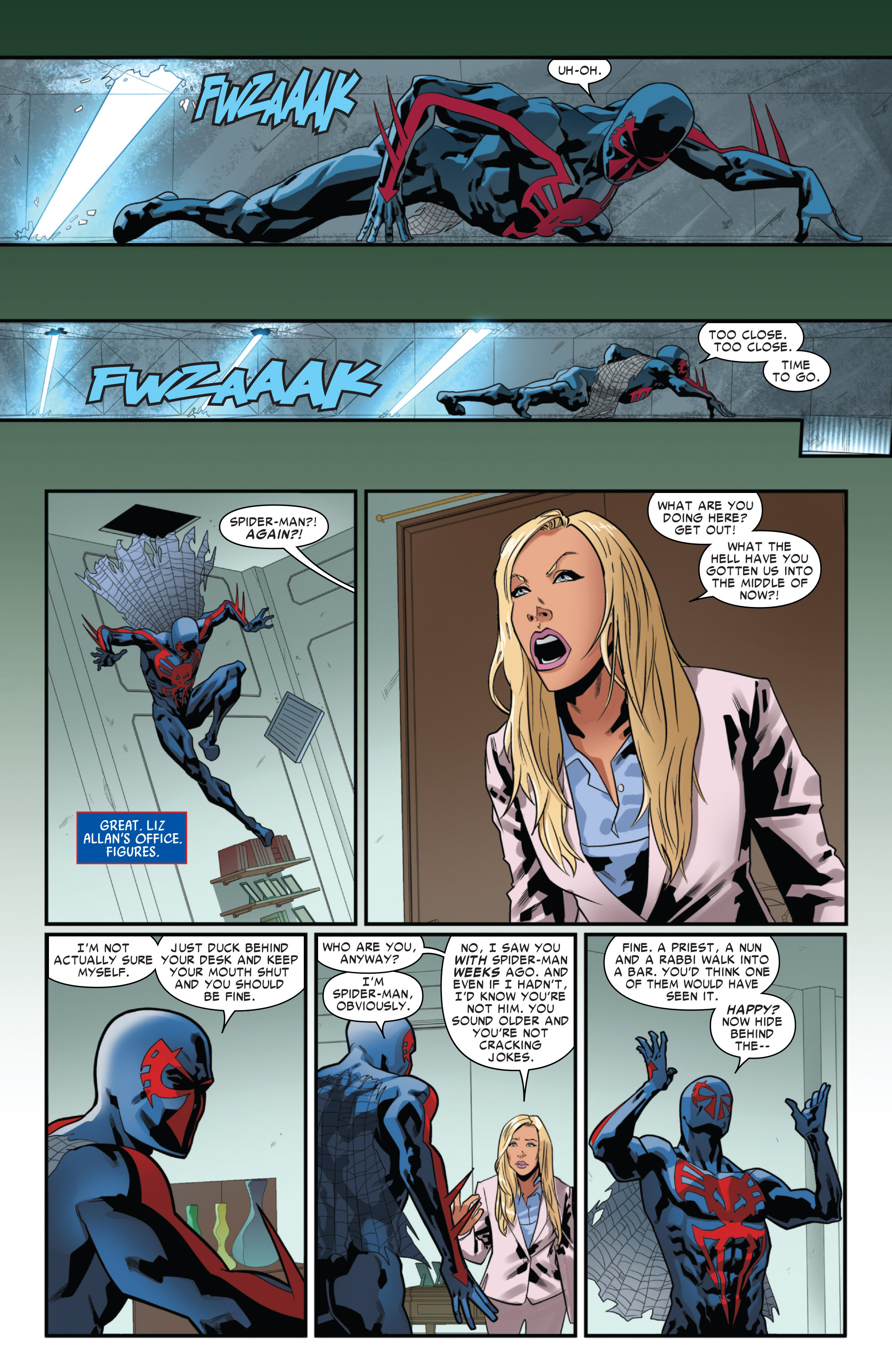 Read online Spider-Man 2099 (2014) comic -  Issue #1 - 17