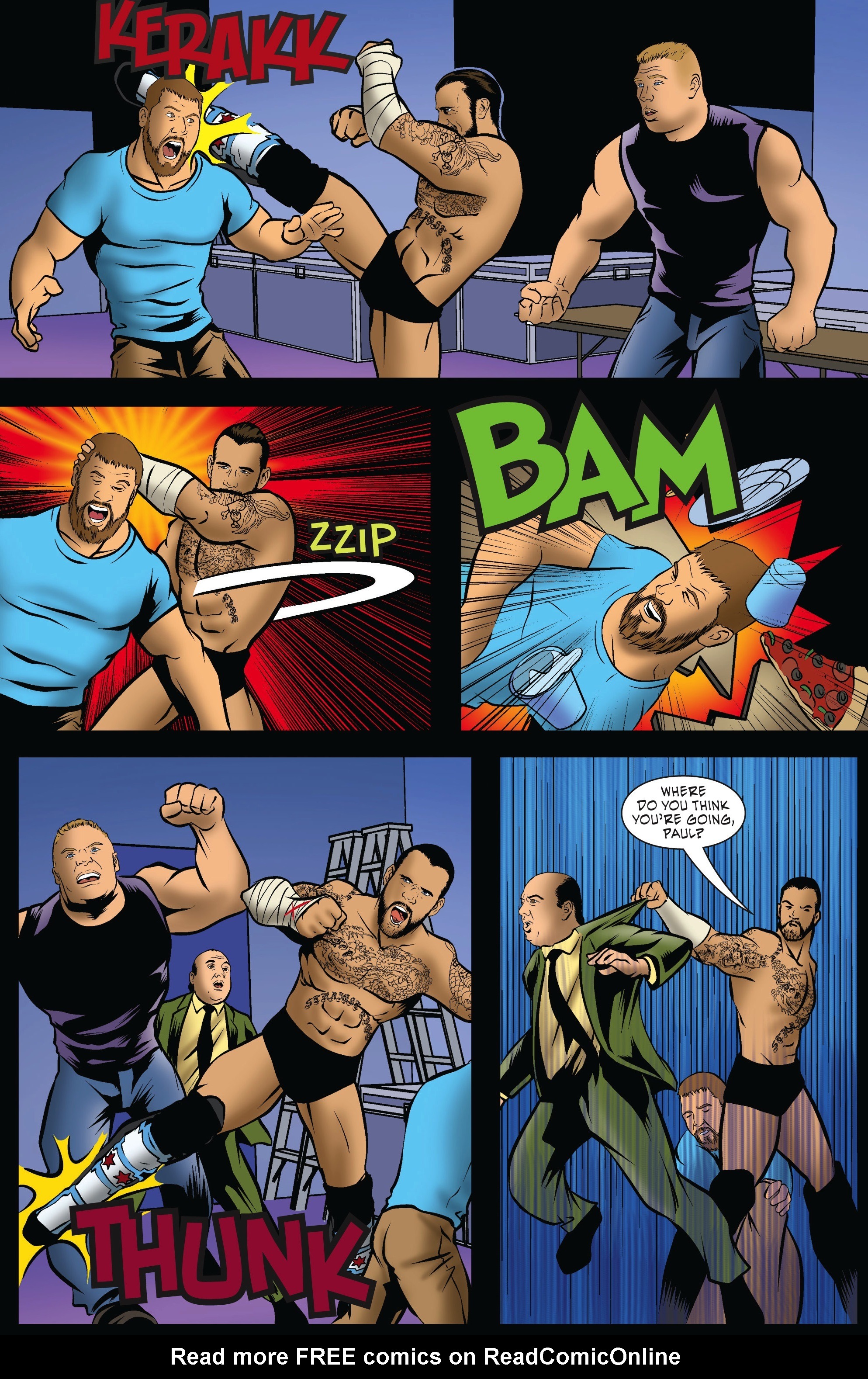 Read online WWE Superstars comic -  Issue #5 - 12