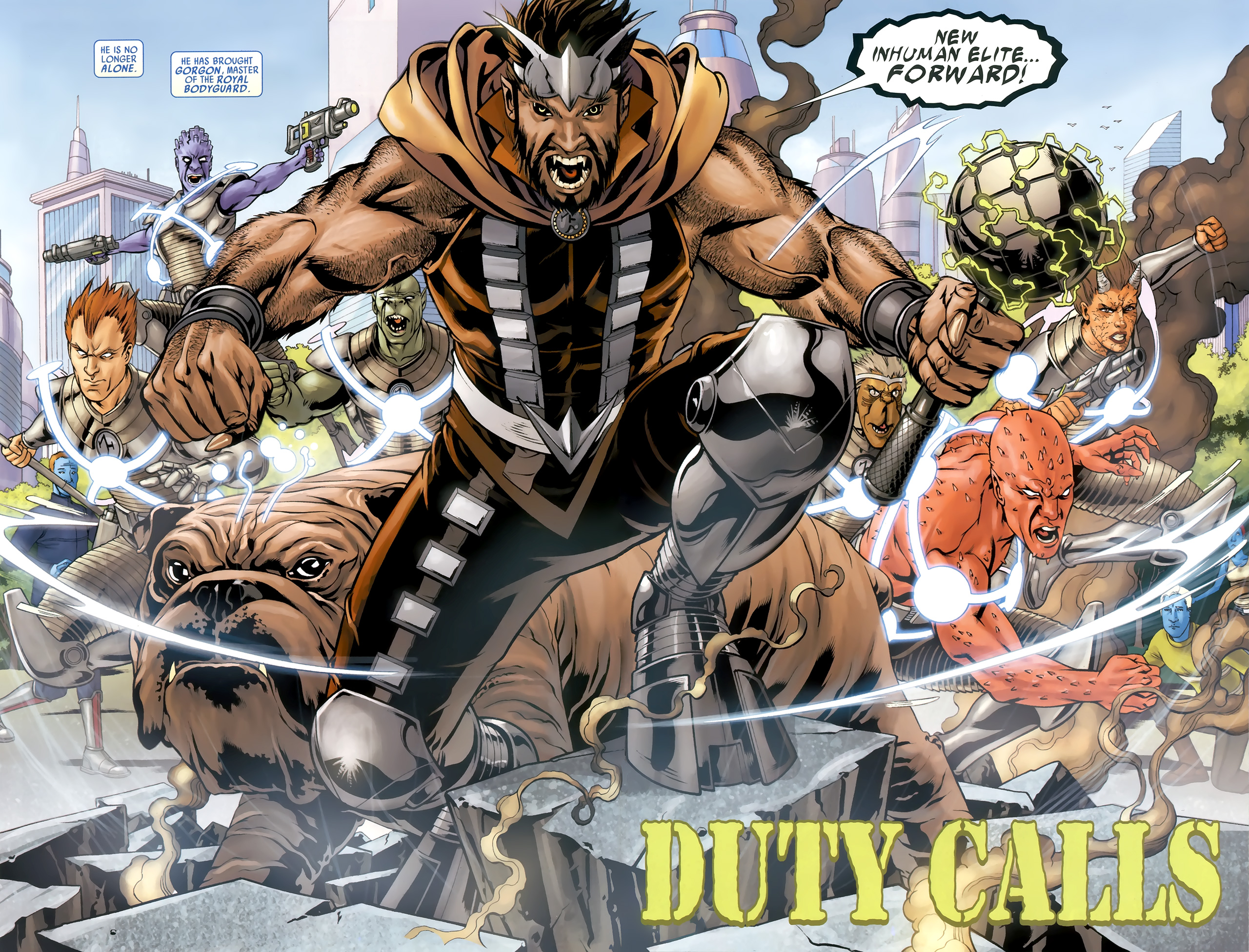 Read online Realm of Kings: Inhumans comic -  Issue #1 - 5