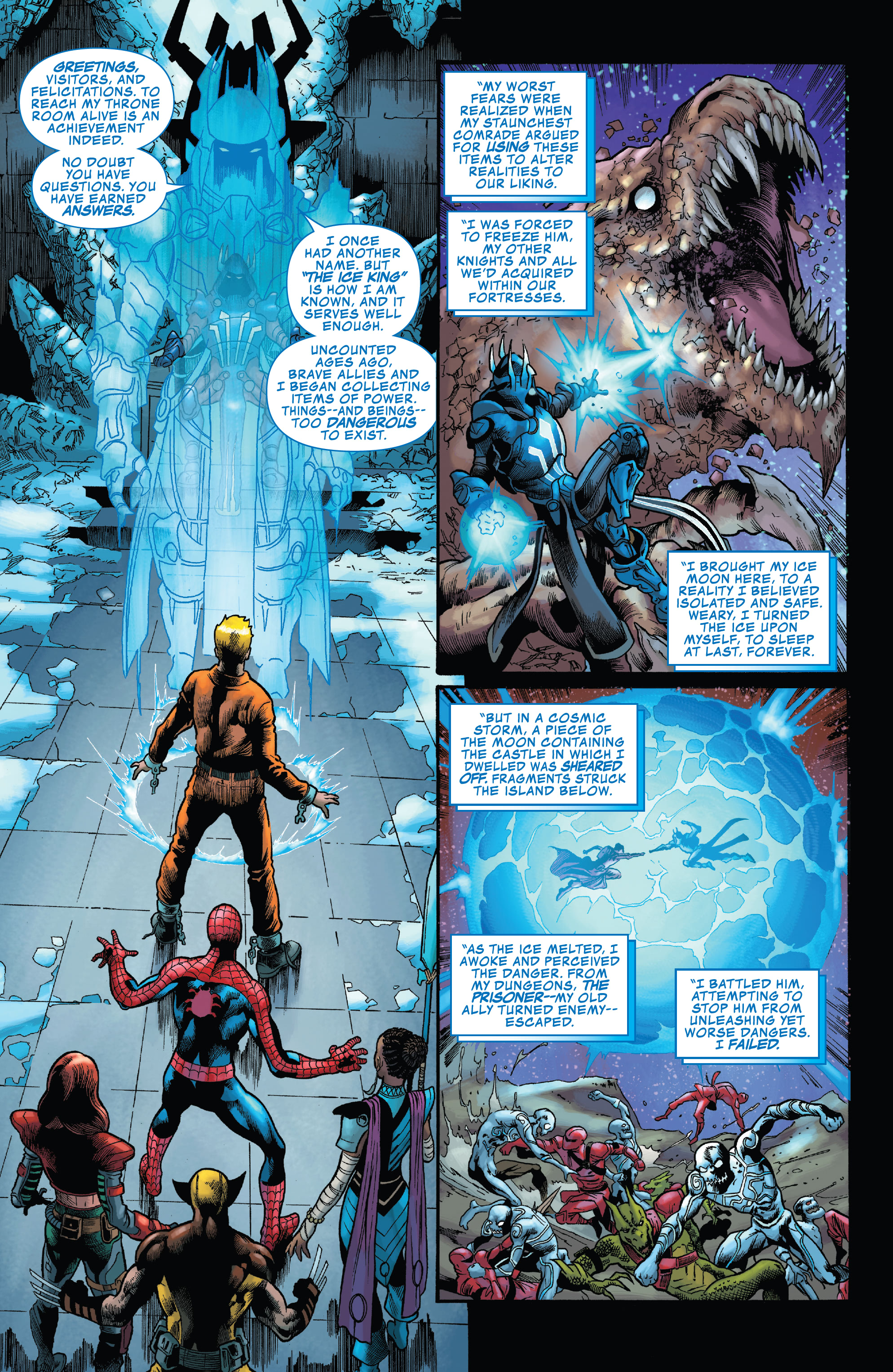 Read online Fortnite X Marvel: Zero War comic -  Issue #4 - 8