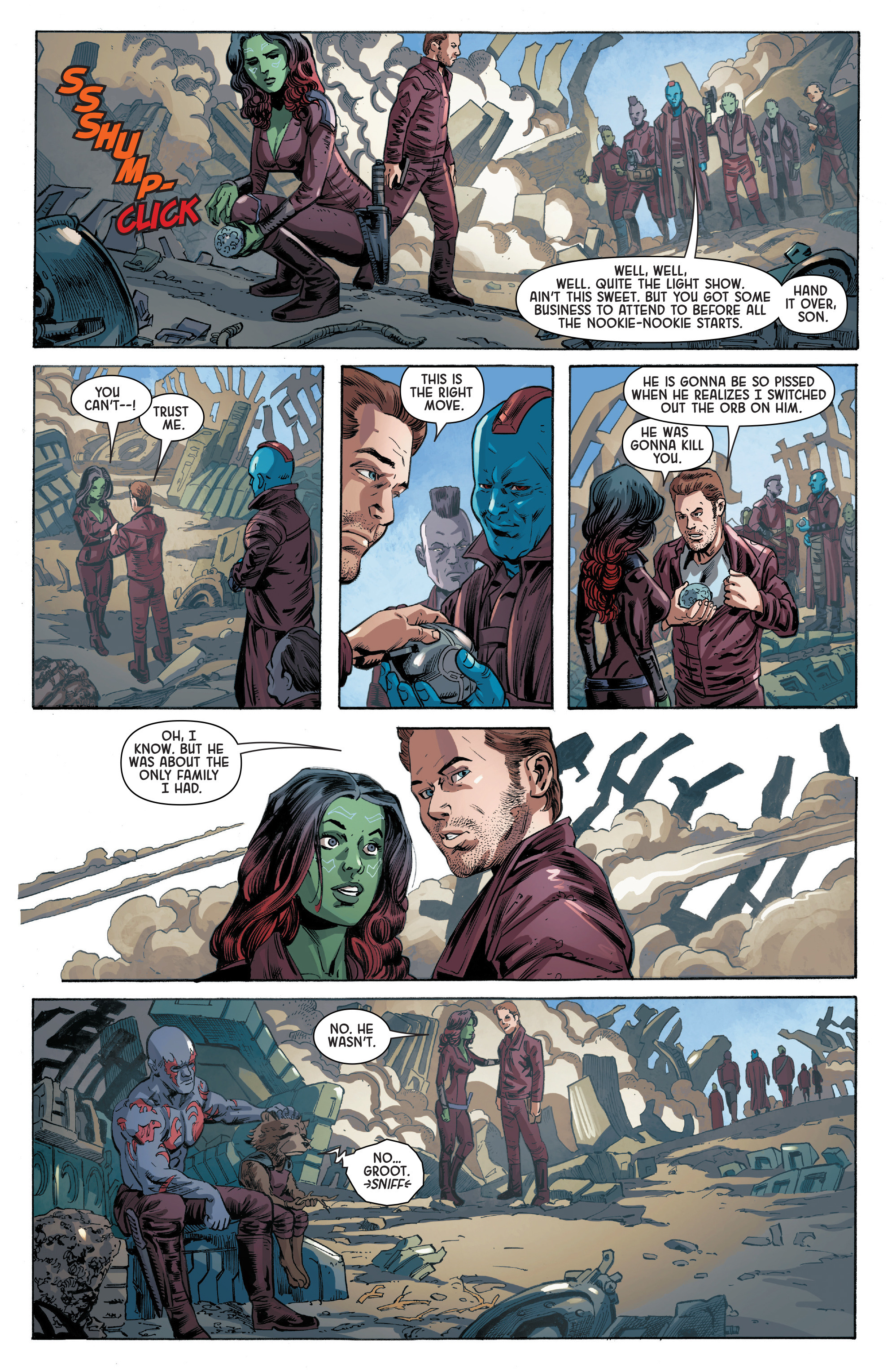 Read online Marvel's Guardians of the Galaxy Prelude comic -  Issue #2 - 23