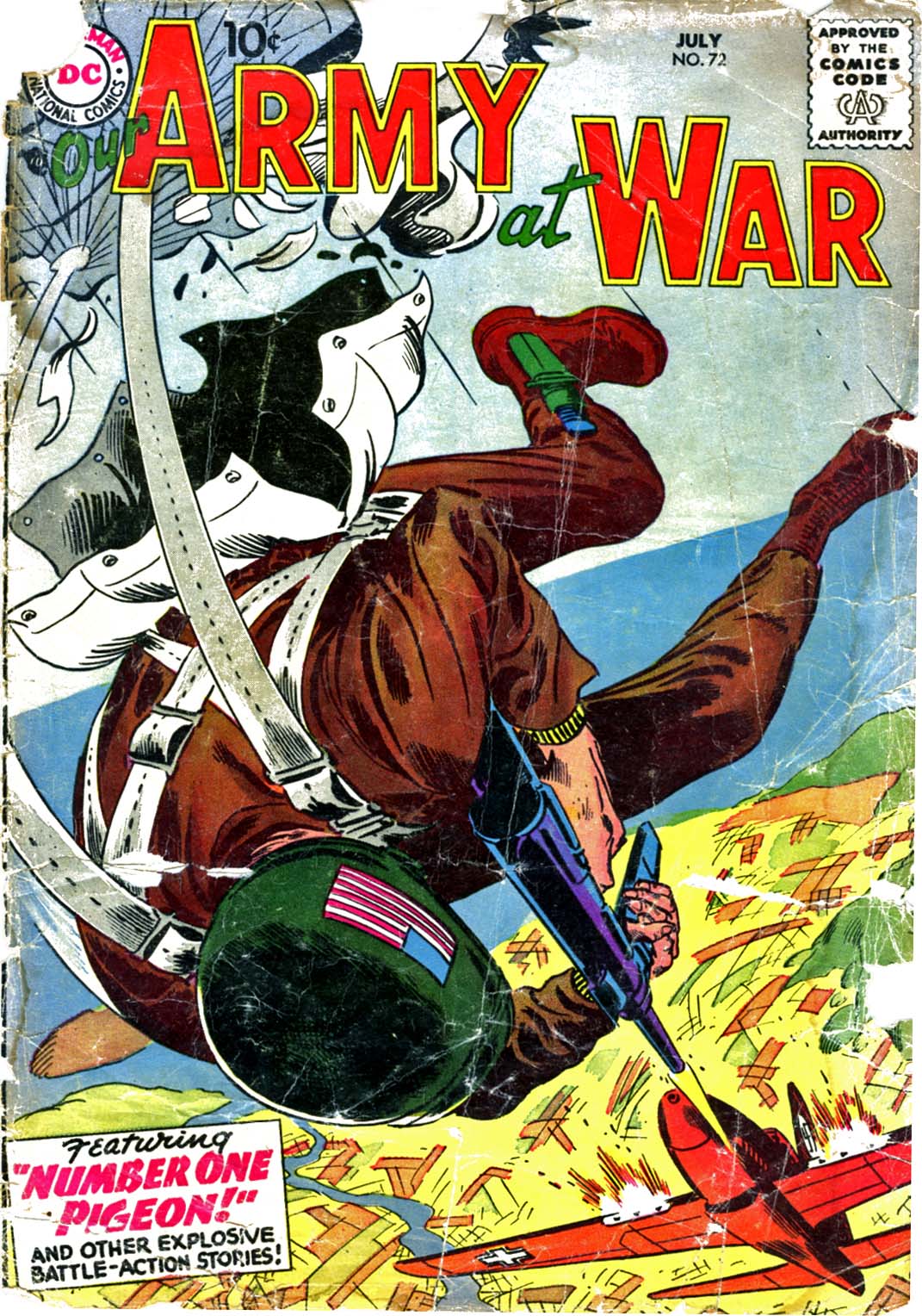 Read online Our Army at War (1952) comic -  Issue #72 - 1