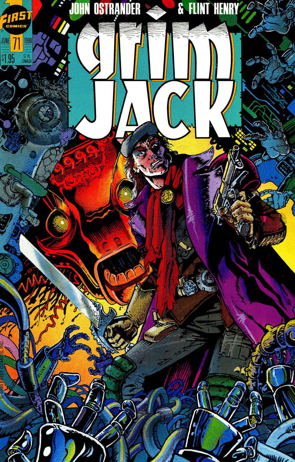 Read online Grimjack comic -  Issue #71 - 1