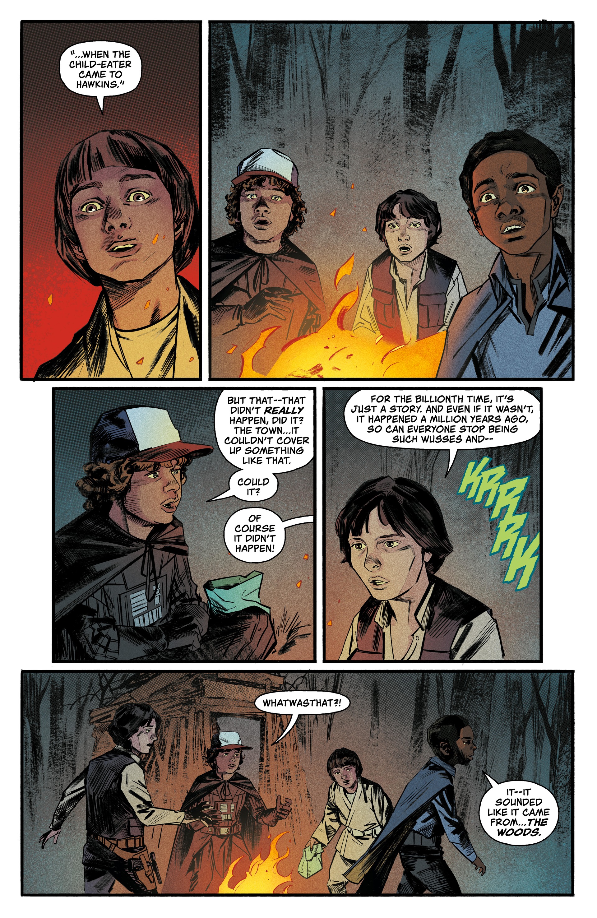 Read online Stranger Things Holiday Specials comic -  Issue # TPB - 23
