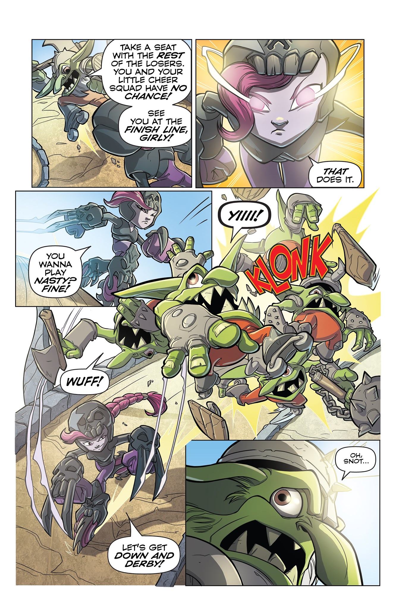 Read online Skylanders Quarterly-Spyro & Friends: Biting Back comic -  Issue # Full - 19