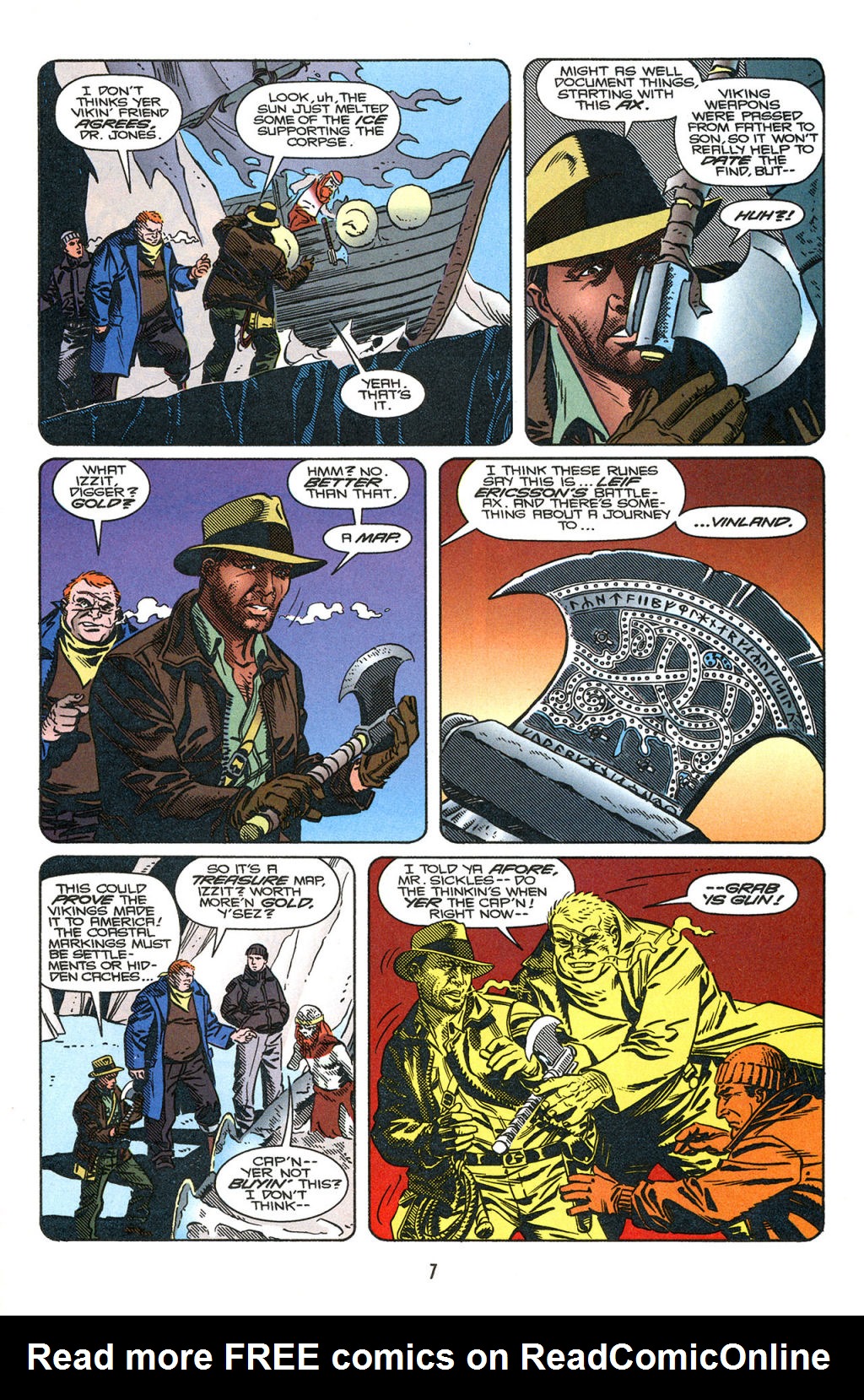 Read online Indiana Jones and the Sargasso Pirates comic -  Issue #1 - 9
