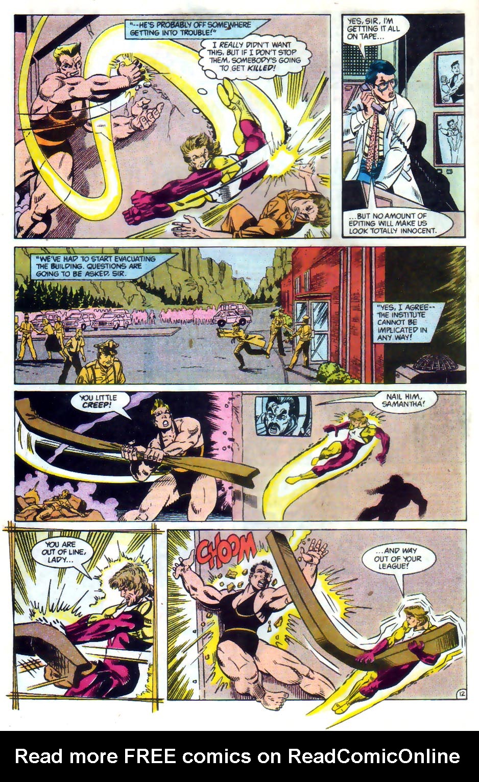 Read online Starman (1988) comic -  Issue #12 - 13
