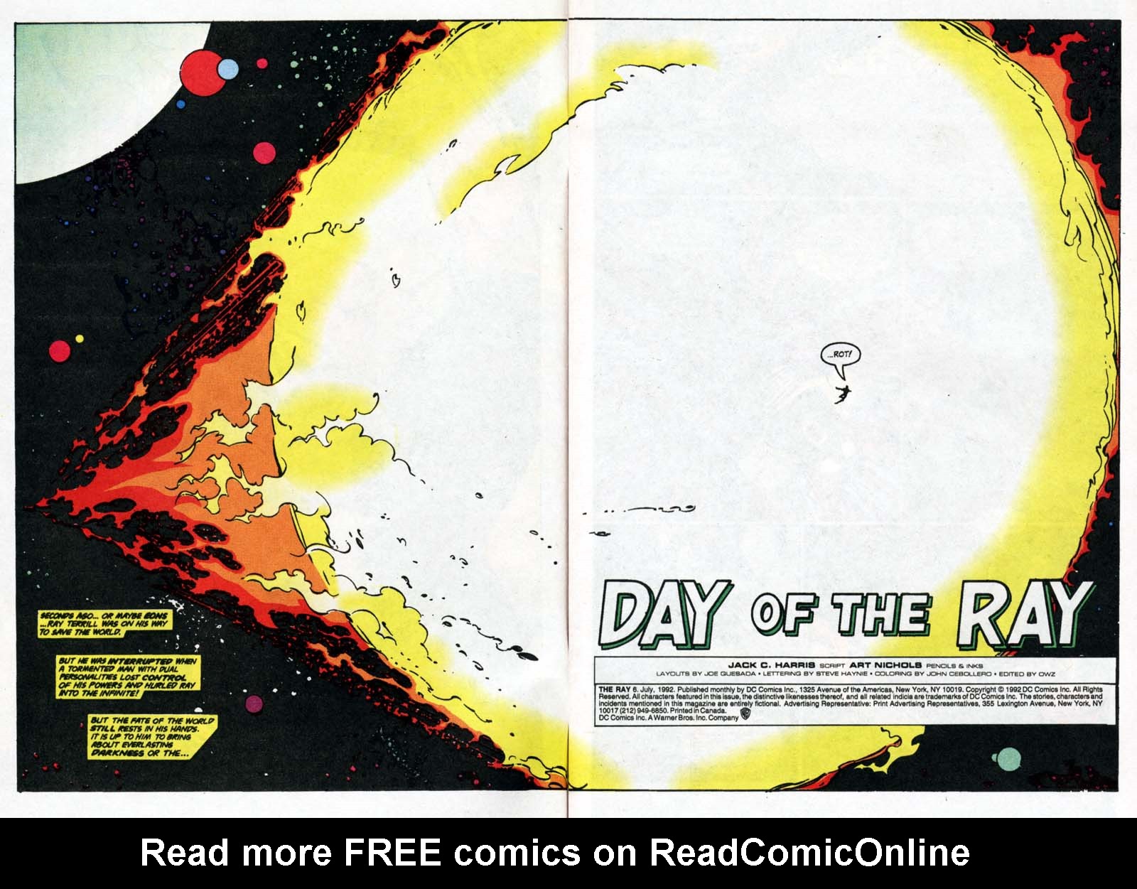 Read online The Ray (1992) comic -  Issue #6 - 6