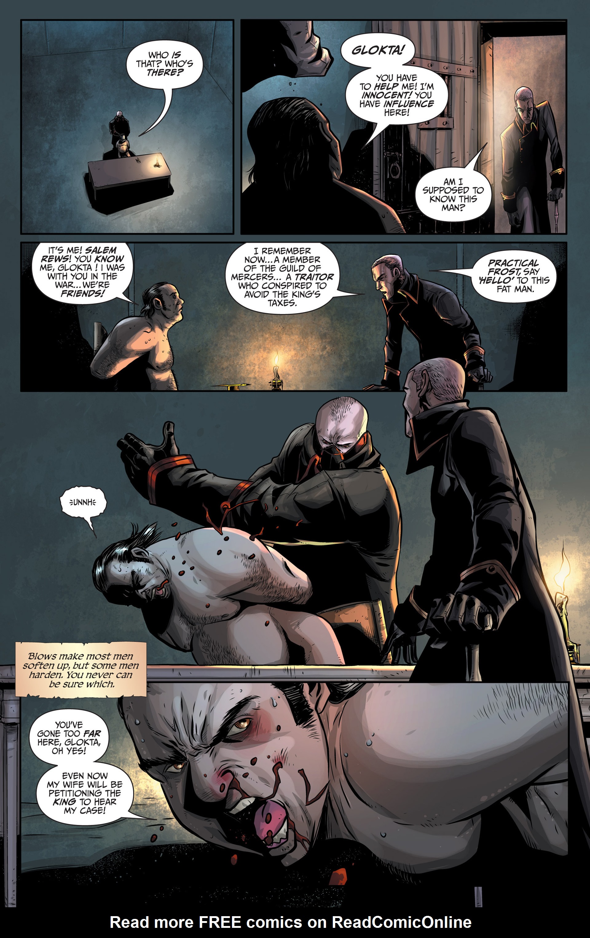 Read online The First Law: The Blade Itself comic -  Issue #1 - 13