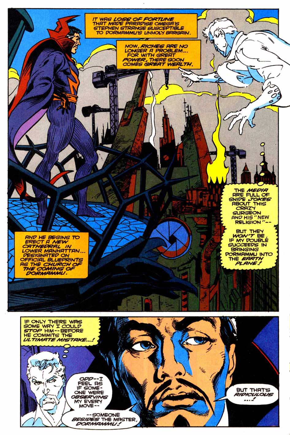 Read online Doctor Strange: Sorcerer Supreme comic -  Issue #55 - 12