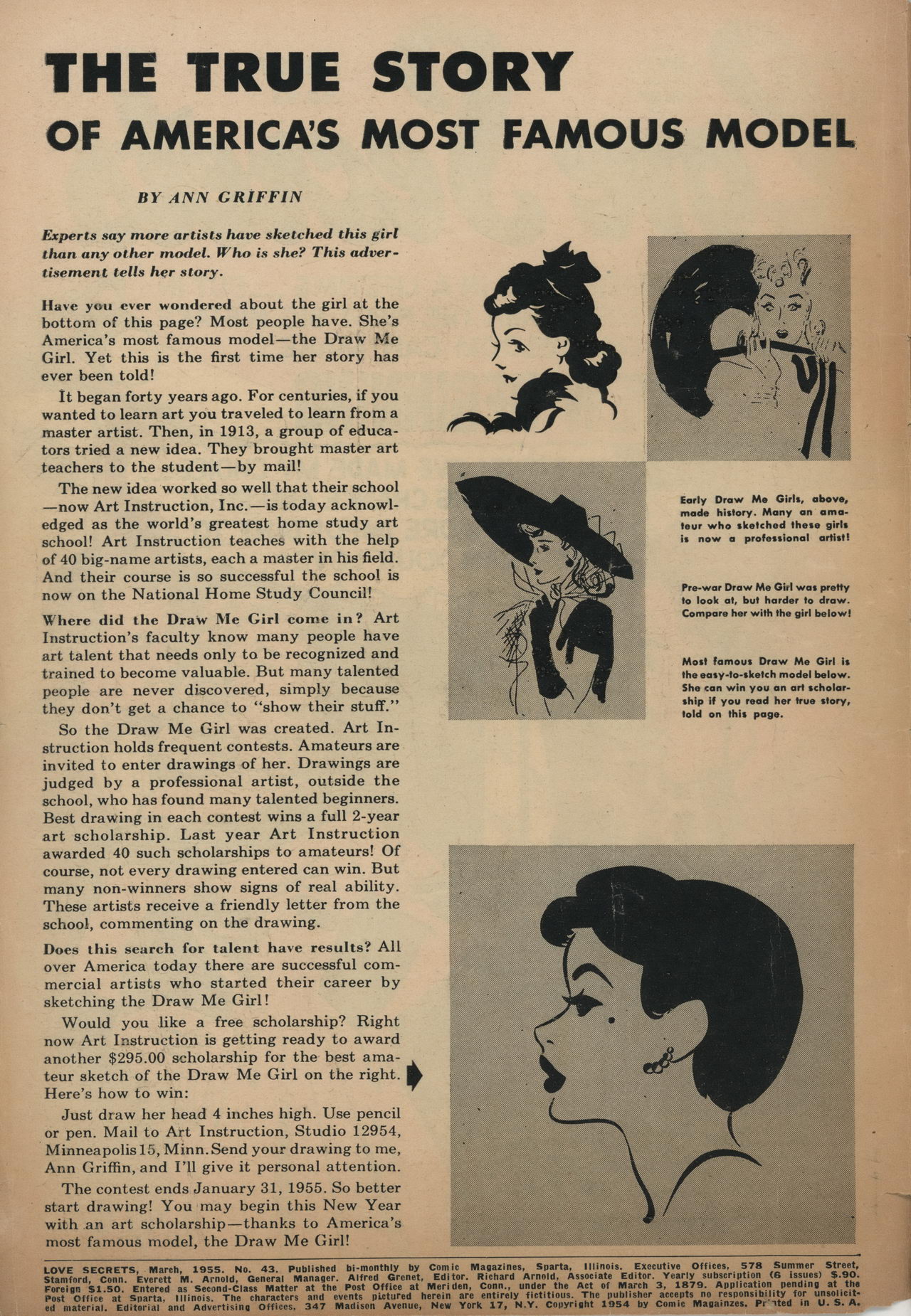 Read online Love Secrets (1953) comic -  Issue #43 - 2