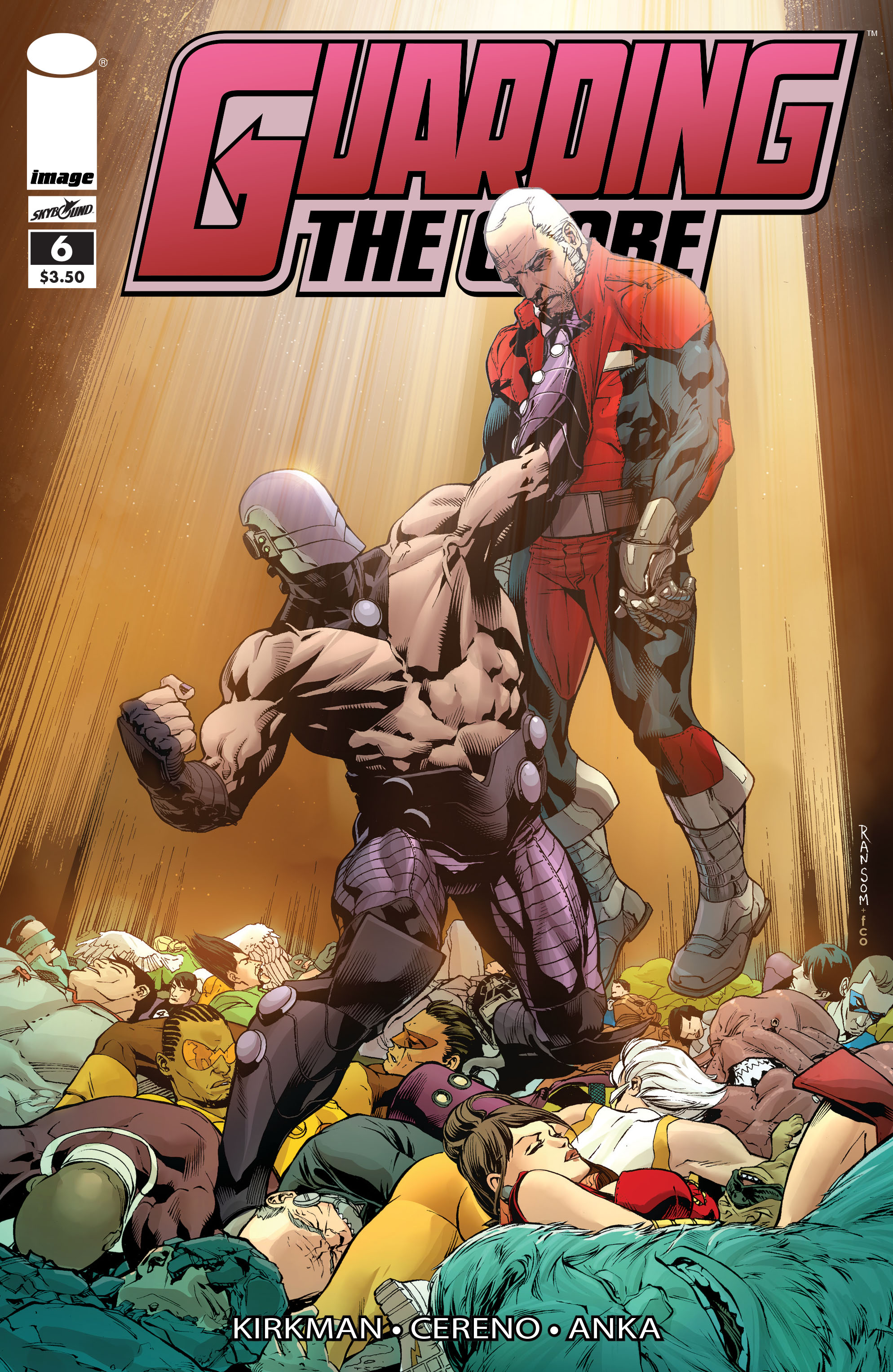 Read online Guarding the Globe (2010) comic -  Issue #6 - 1