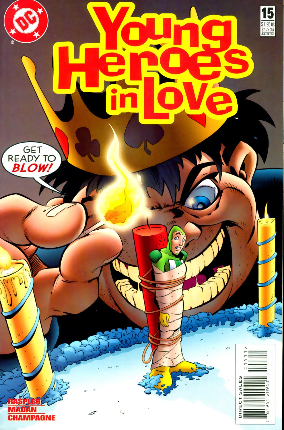 Read online Young Heroes in Love comic -  Issue #15 - 2