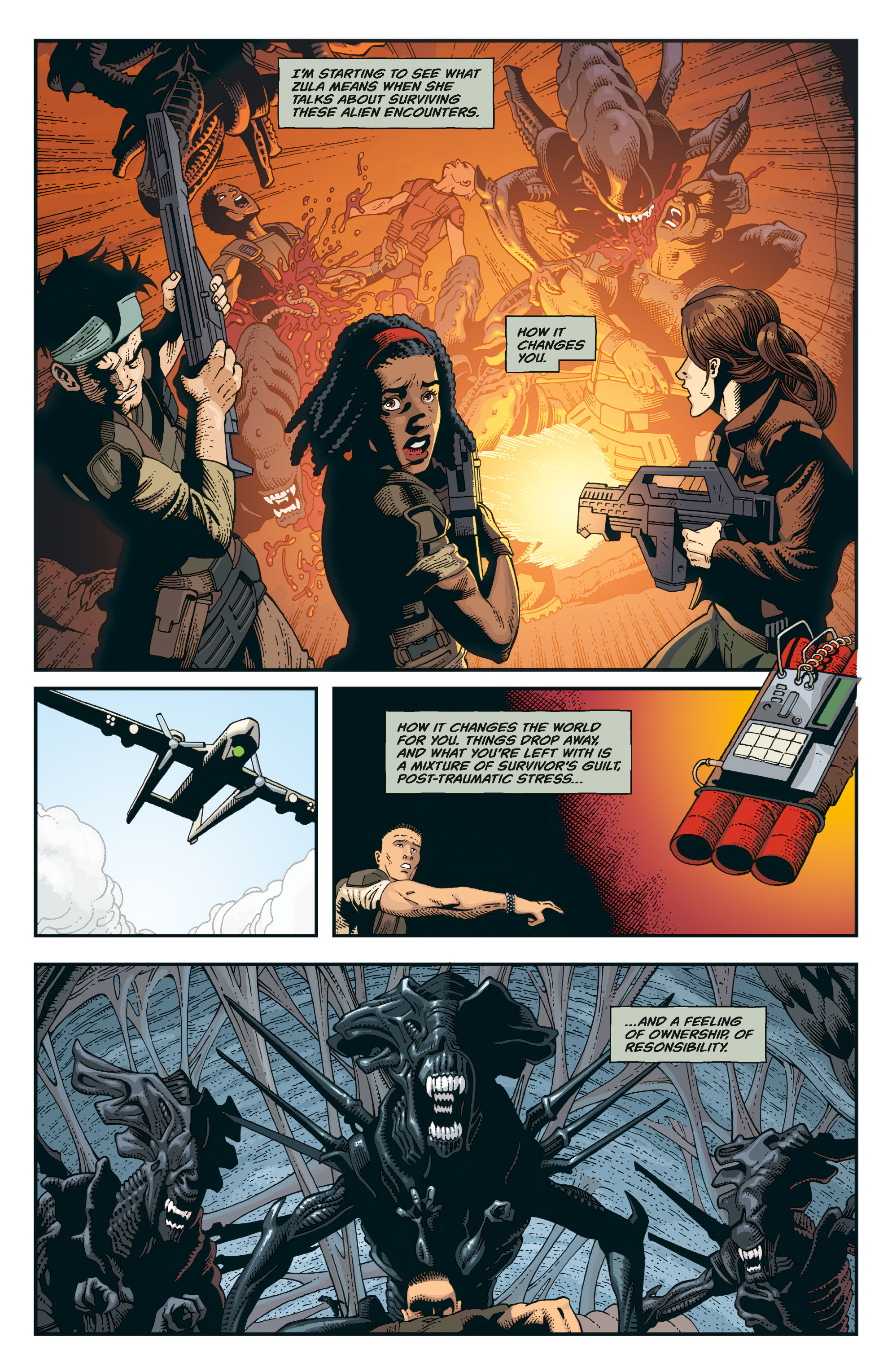Read online Aliens: Rescue comic -  Issue #4 - 15