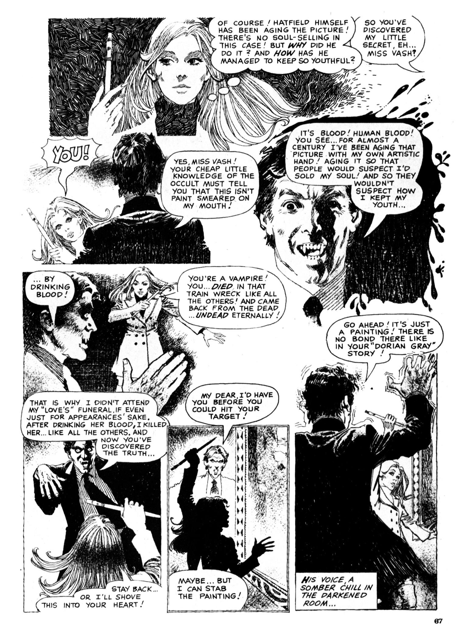 Read online Vampirella (1969) comic -  Issue #109 - 67